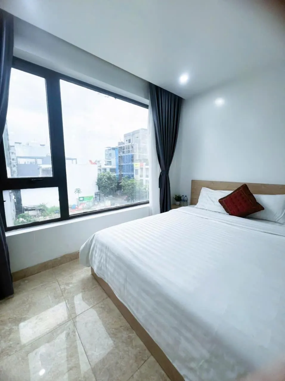 Bed in Saluxhotel&Apartment 2