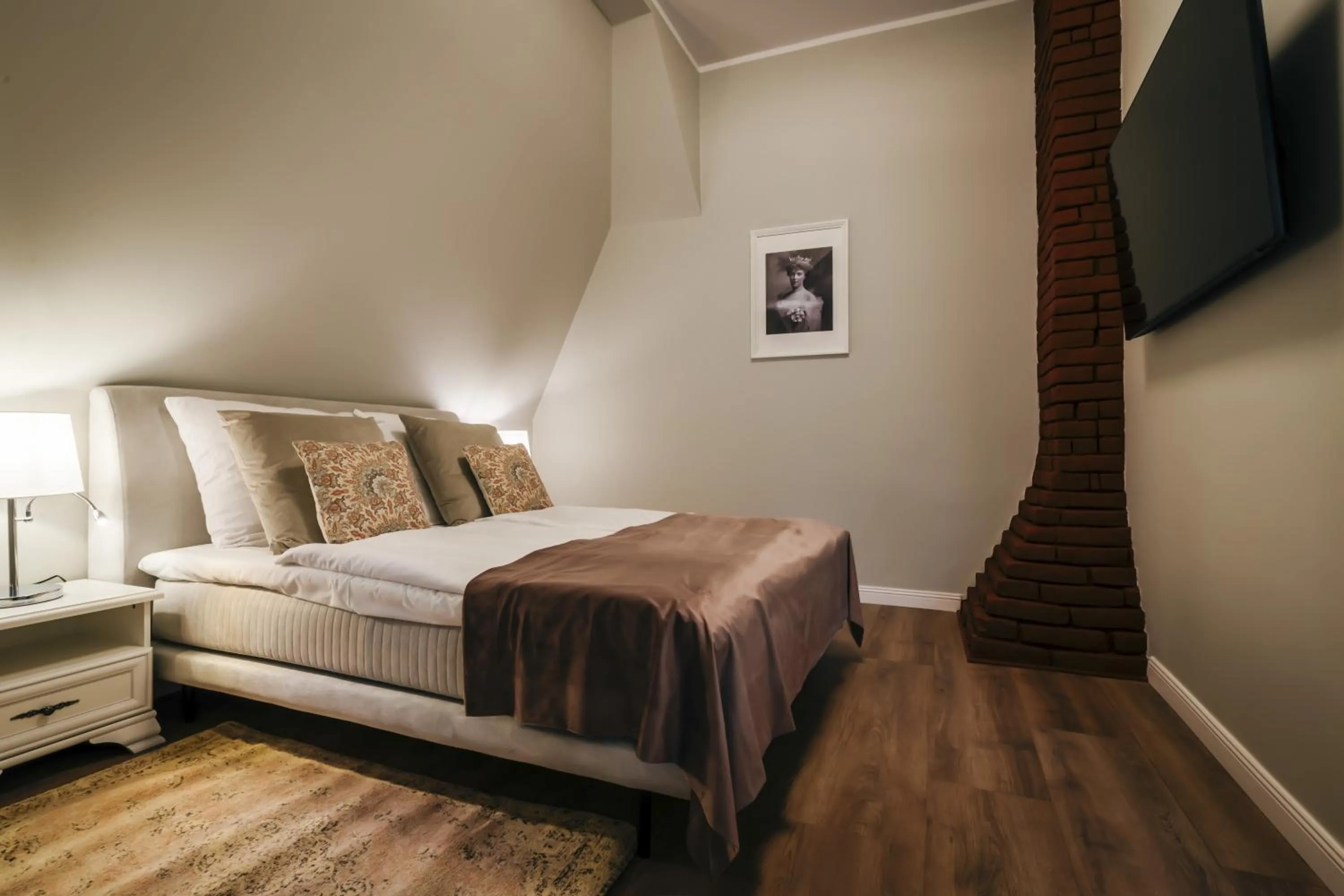 Bed in Hotel Książ