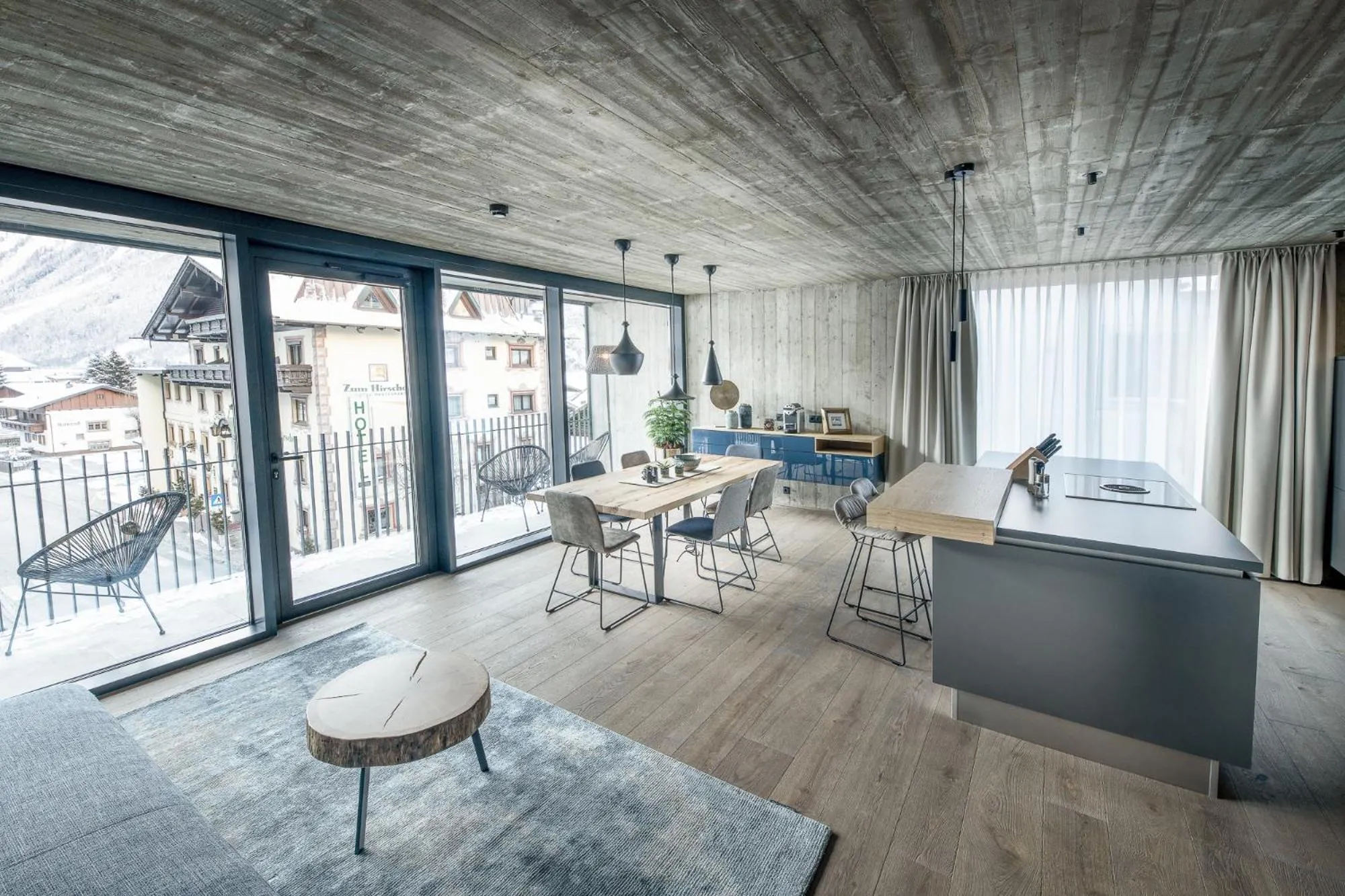Balcony/Terrace in Glanz & Glory Appartements Längenfeld