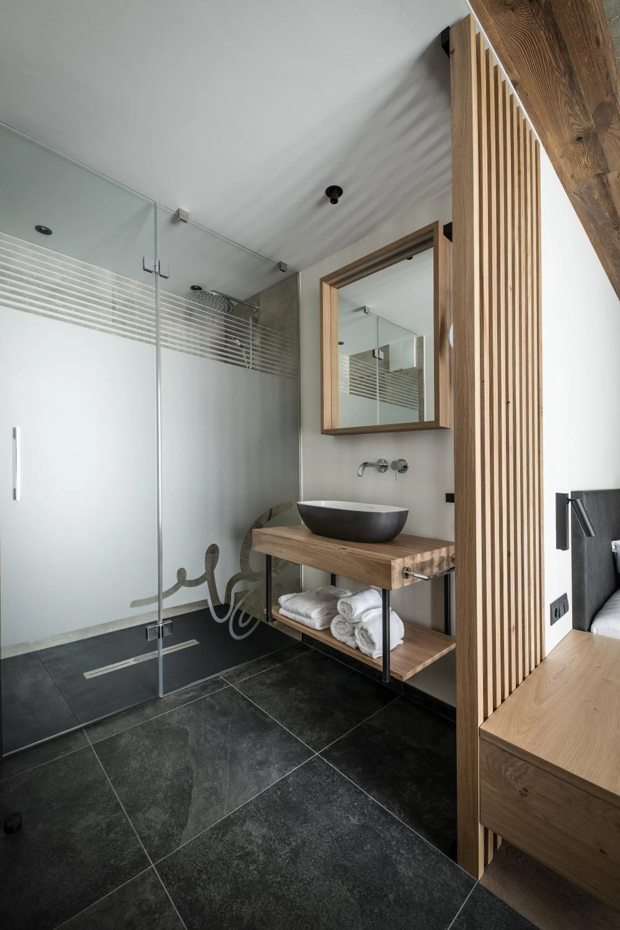 Shower, Bed in Glanz & Glory Appartements Längenfeld
