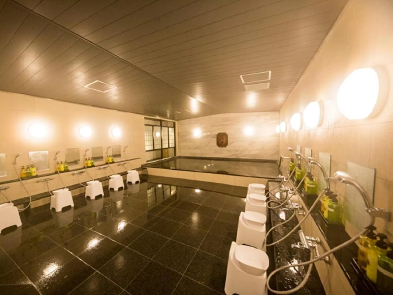 Hot Spring Bath in LiVEMAX RESORT Aki Miyajima