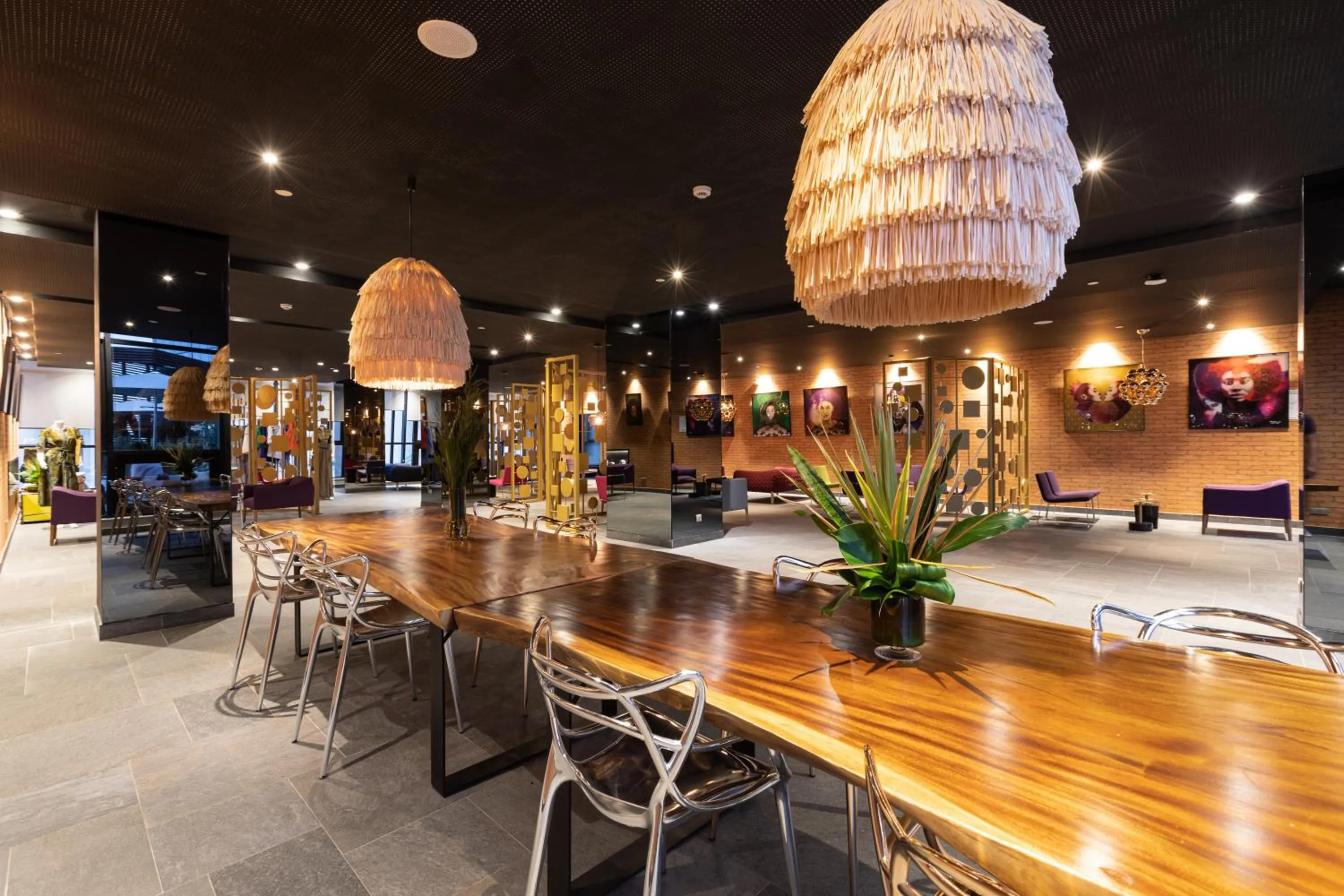 Seating area in ONOMO Hotel Casablanca City Center