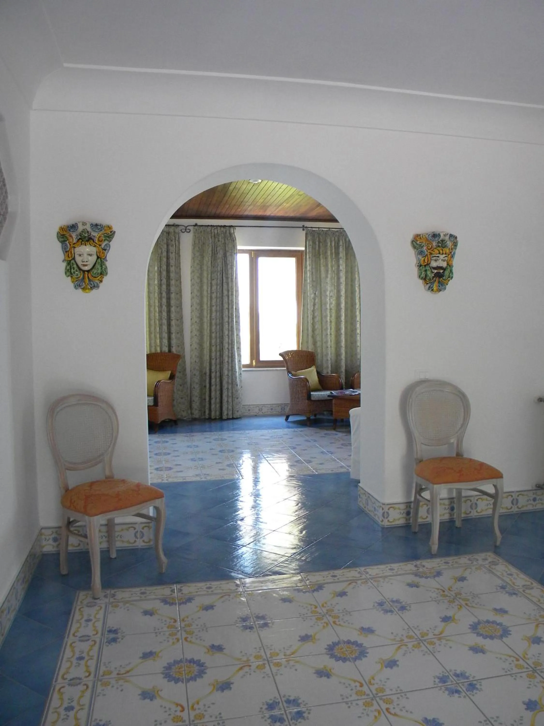 Seating area, Bed in Hotel Parco Conte