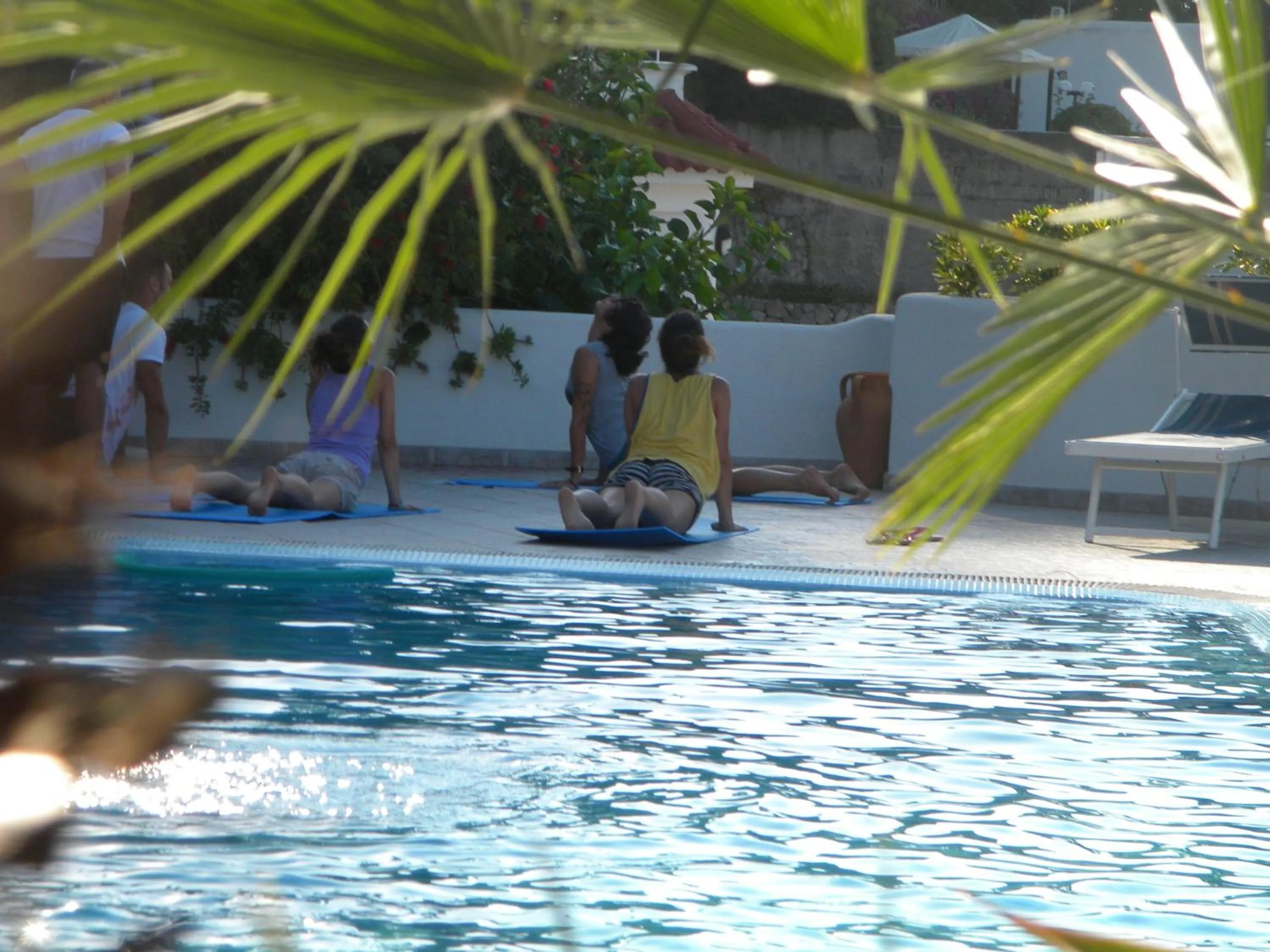 Swimming pool in Hotel Parco Conte