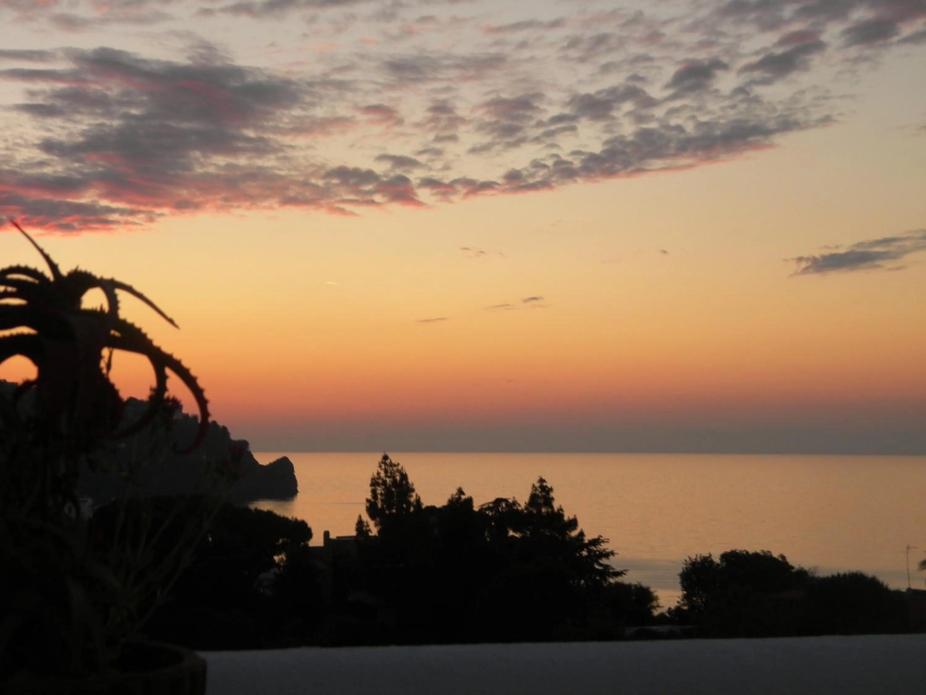 Sunset in Hotel Parco Conte