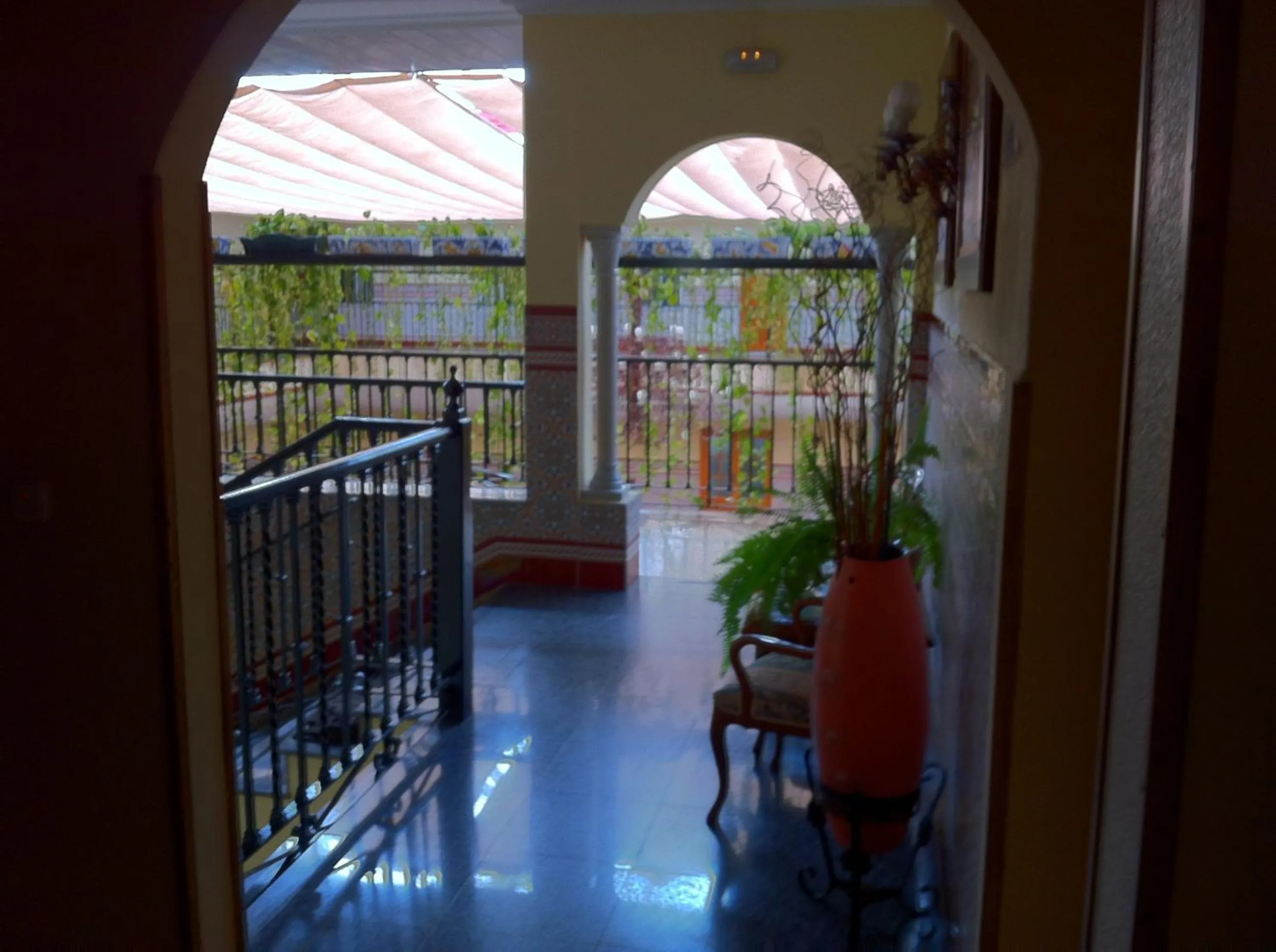 Facade/entrance in Hotel Sandra