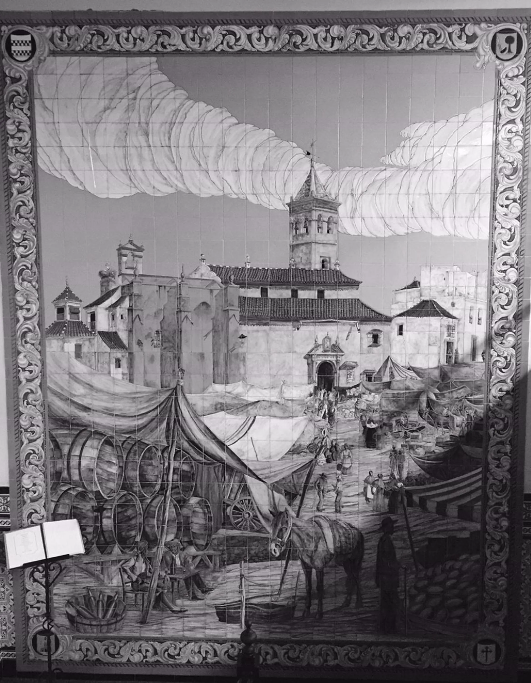 Decorative detail in Hotel Sandra