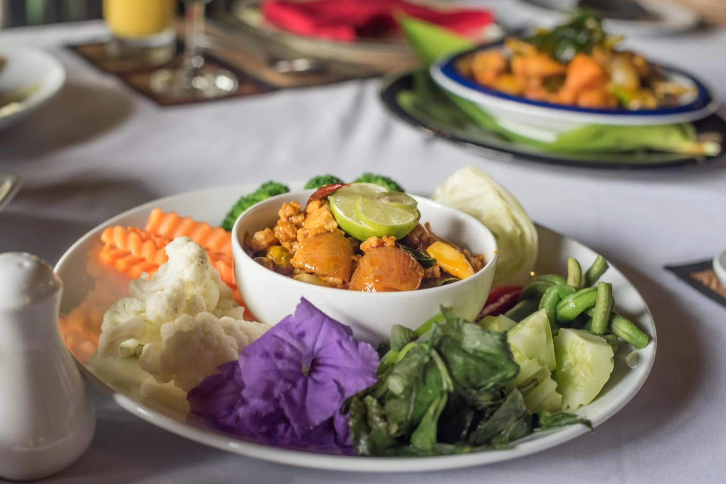 Lunch in Bong Thom Forest Lodge