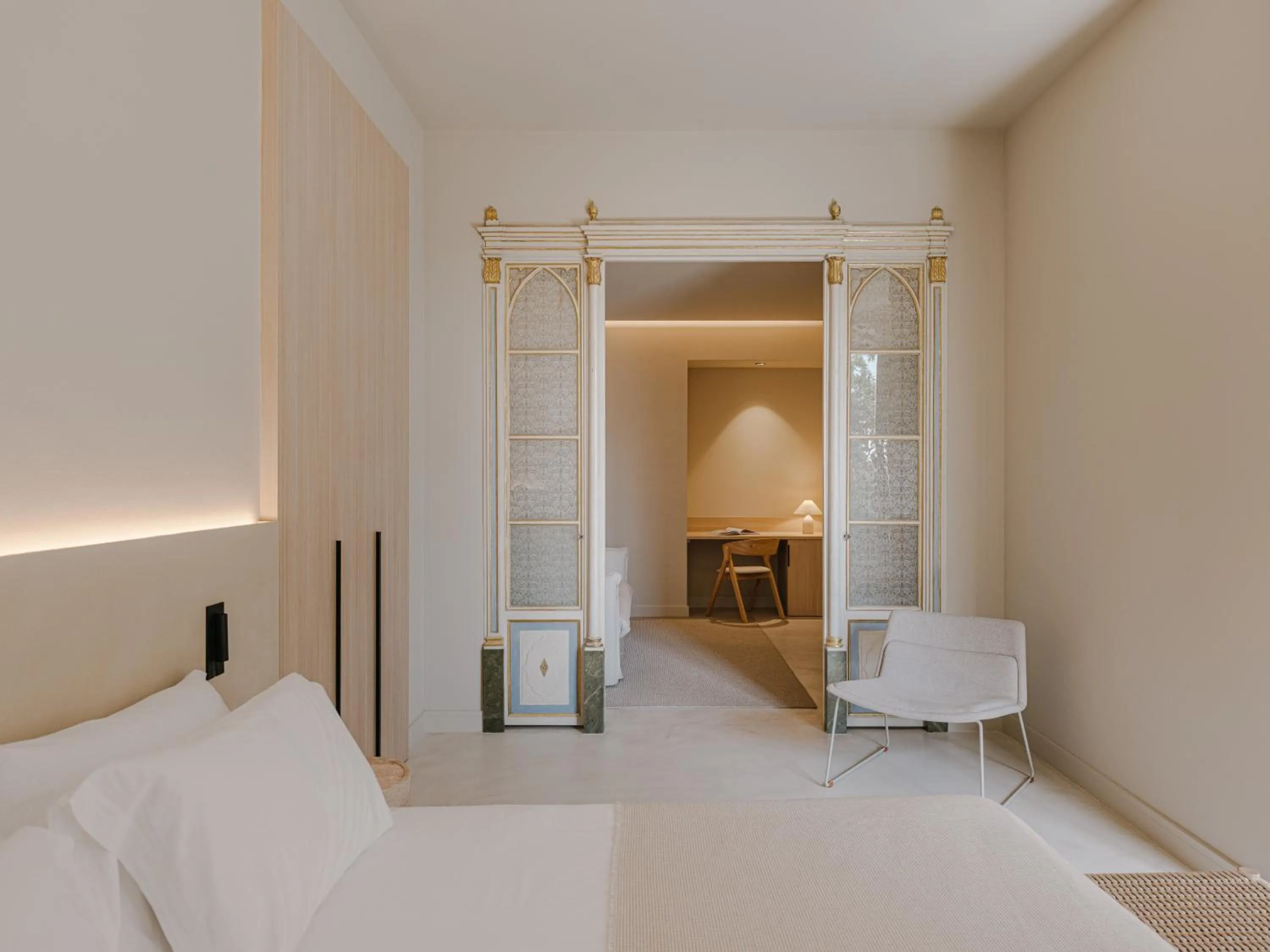 Bed in Les Clarisses Boutique Hotel