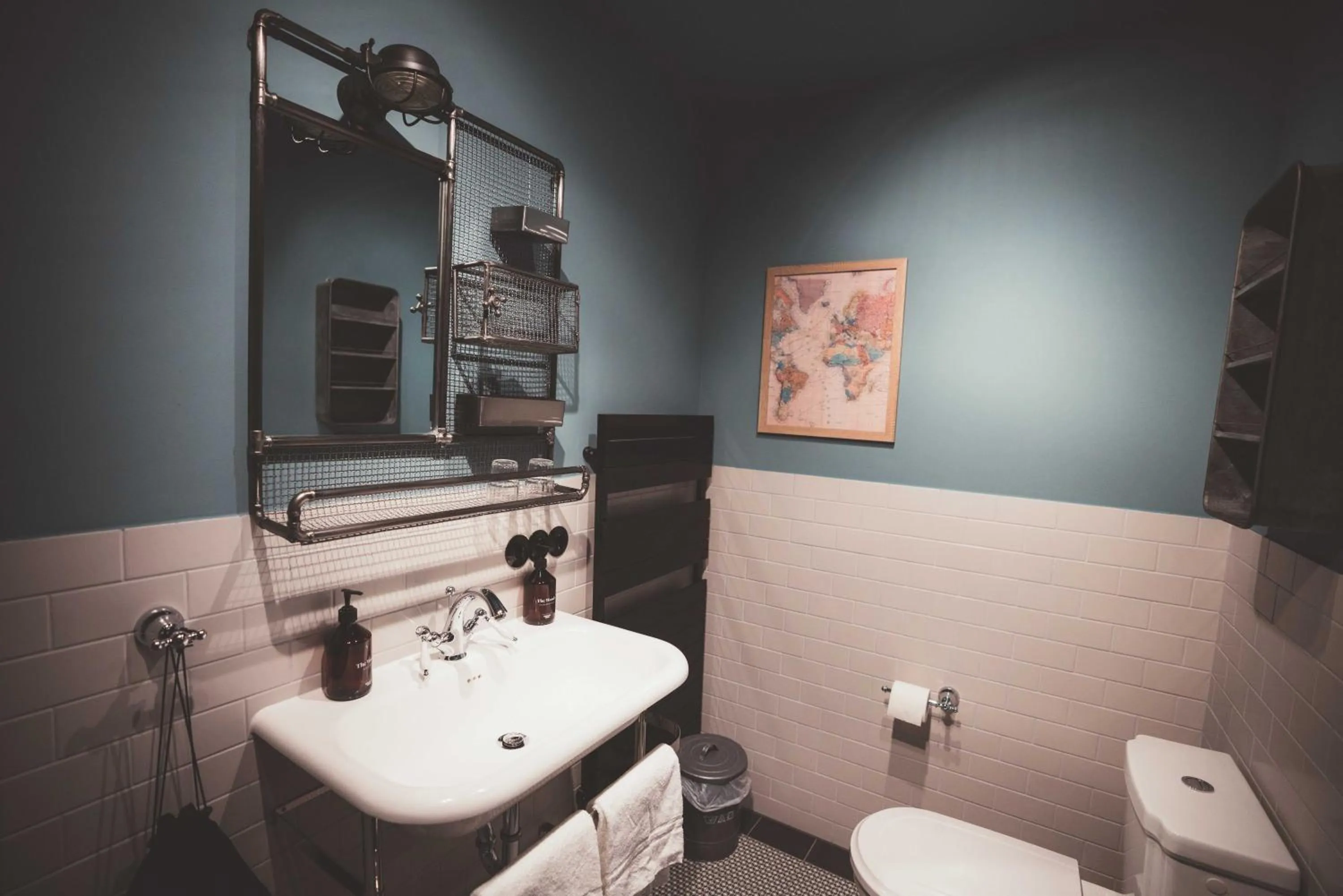 Toilet in Fliegerdeich Hotel & Restaurant