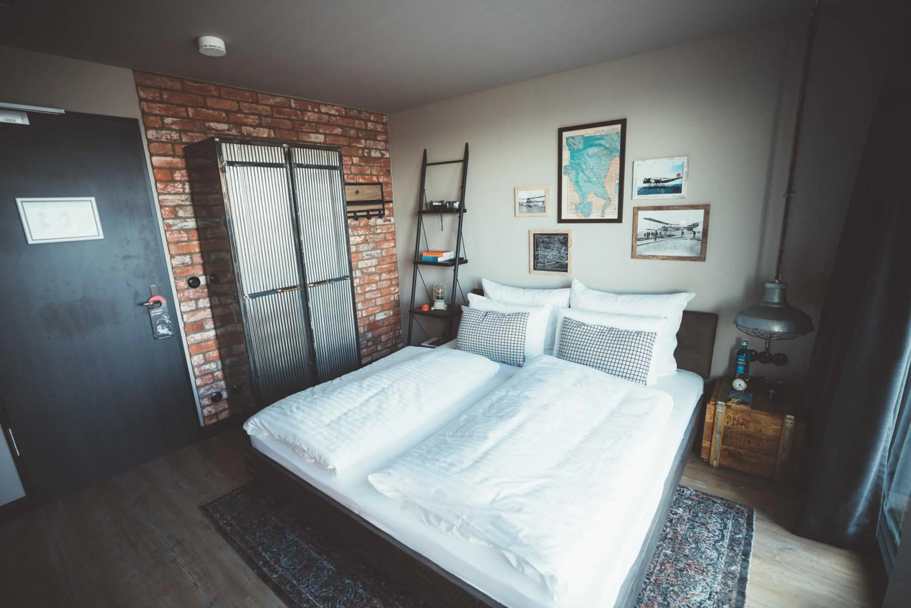 Bed in Fliegerdeich Hotel & Restaurant