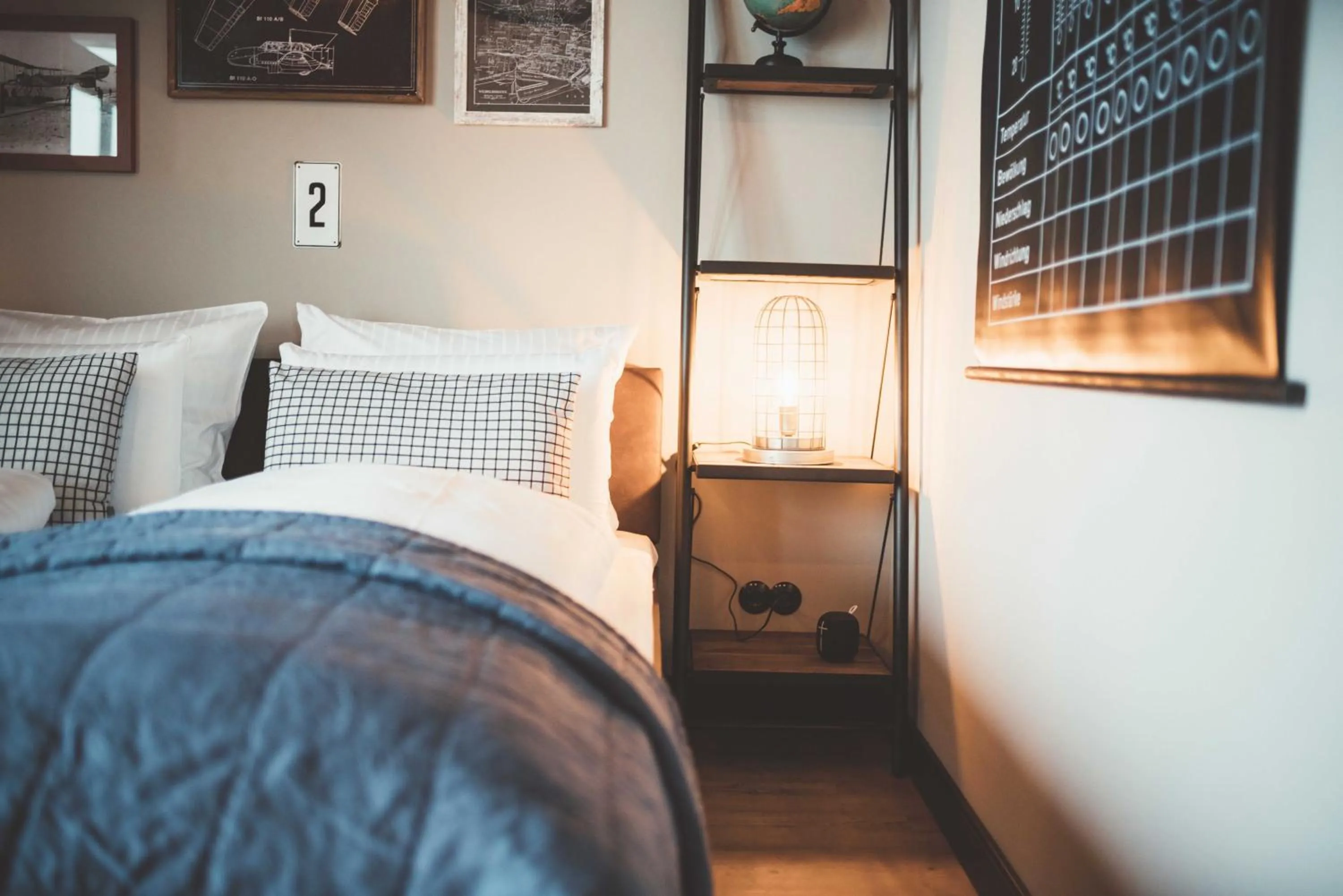 Bed in Fliegerdeich Hotel & Restaurant