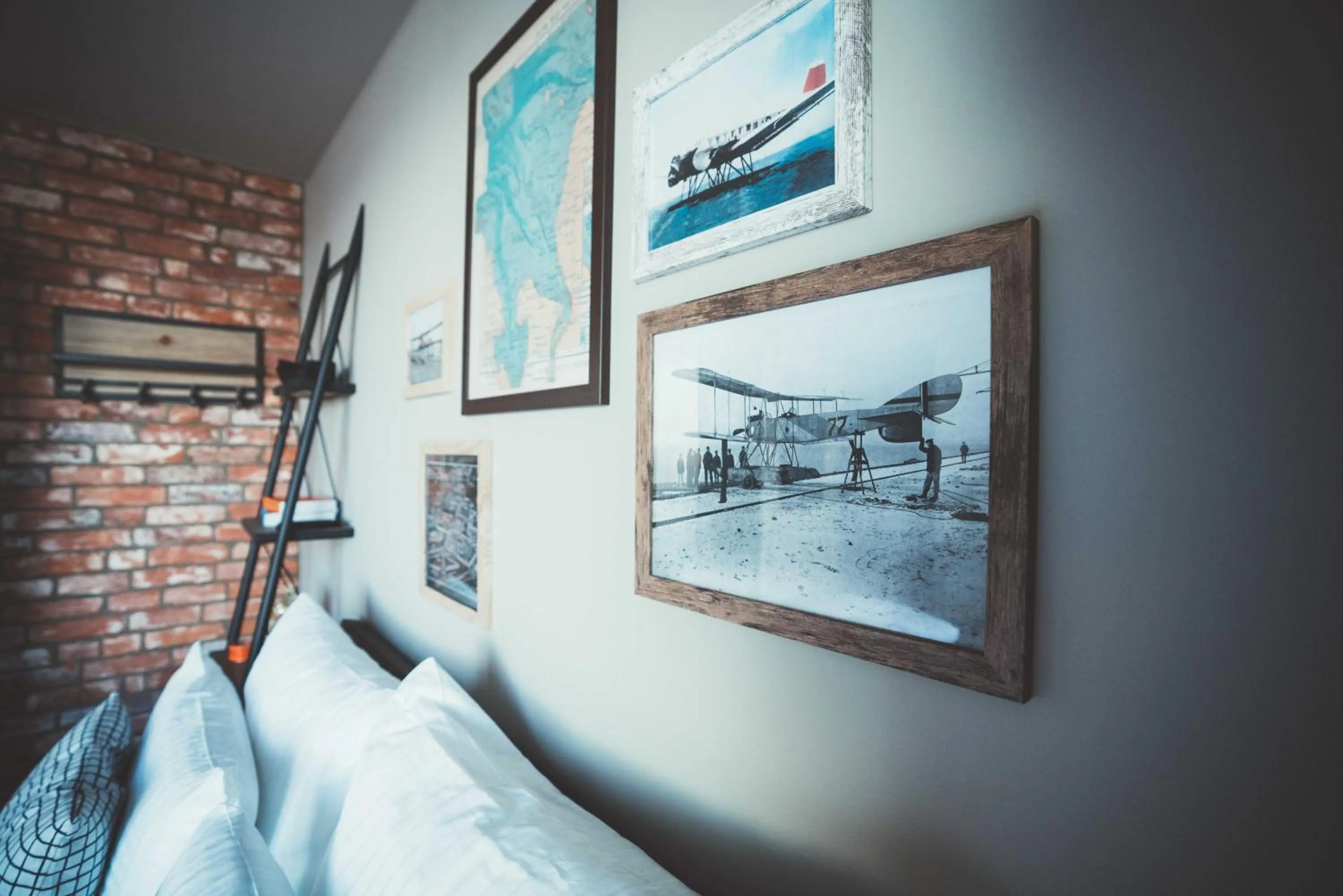 Bed in Fliegerdeich Hotel & Restaurant