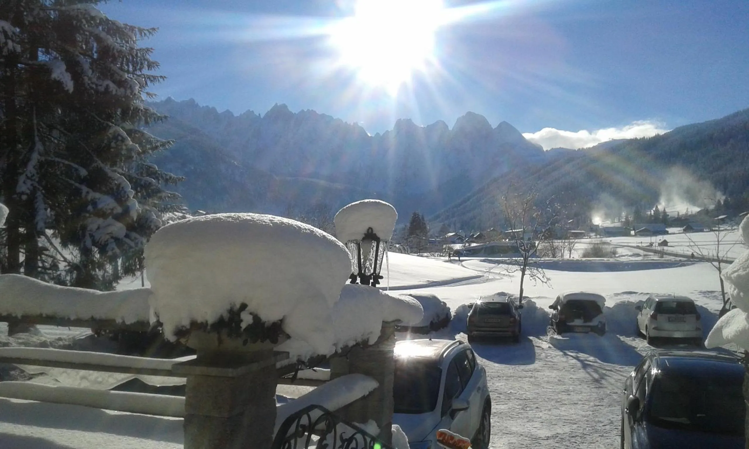 Mountain view in Hotel - Restaurant Gosauerhof