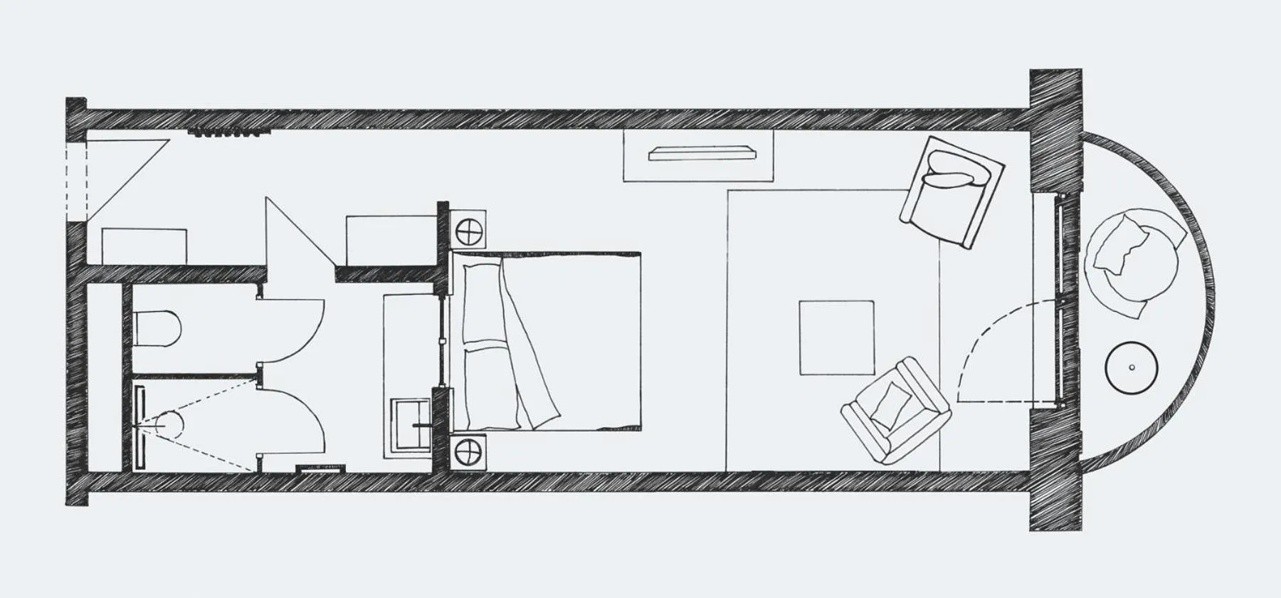 Floor plan in Lighthouse Hotel & Spa