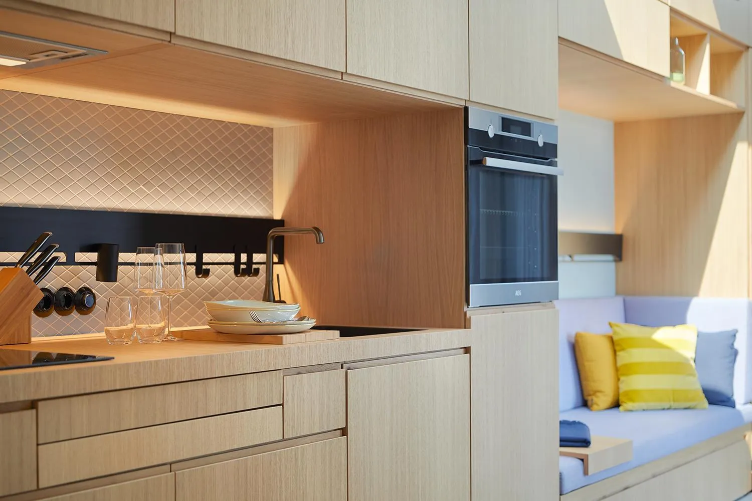 Kitchen or kitchenette in Lighthouse Hotel & Spa