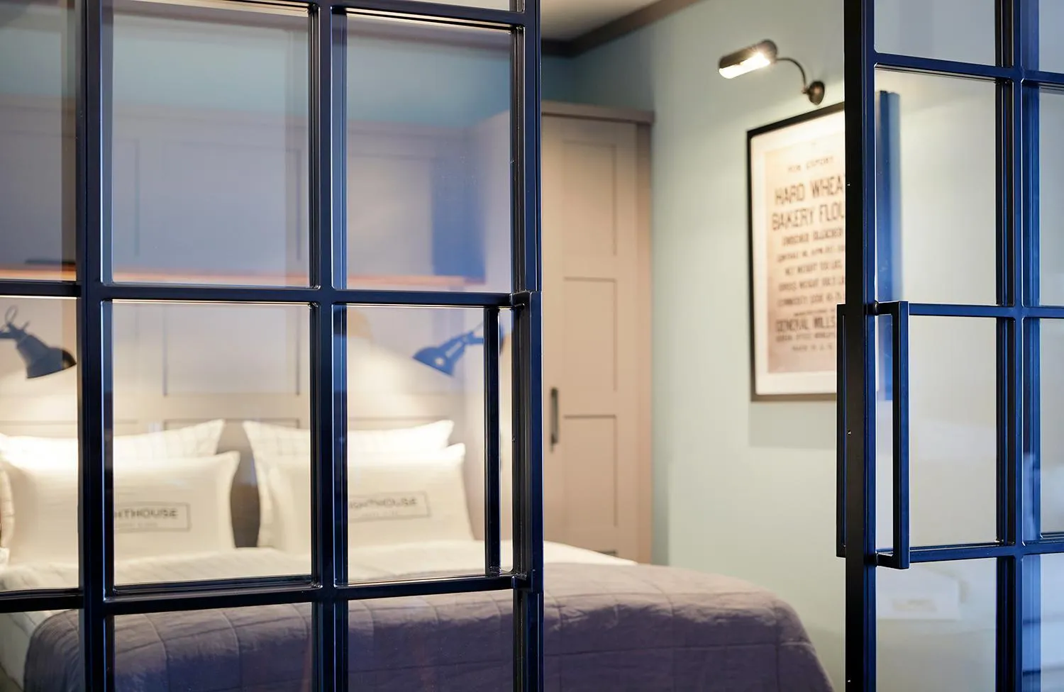 Bed in Lighthouse Hotel & Spa