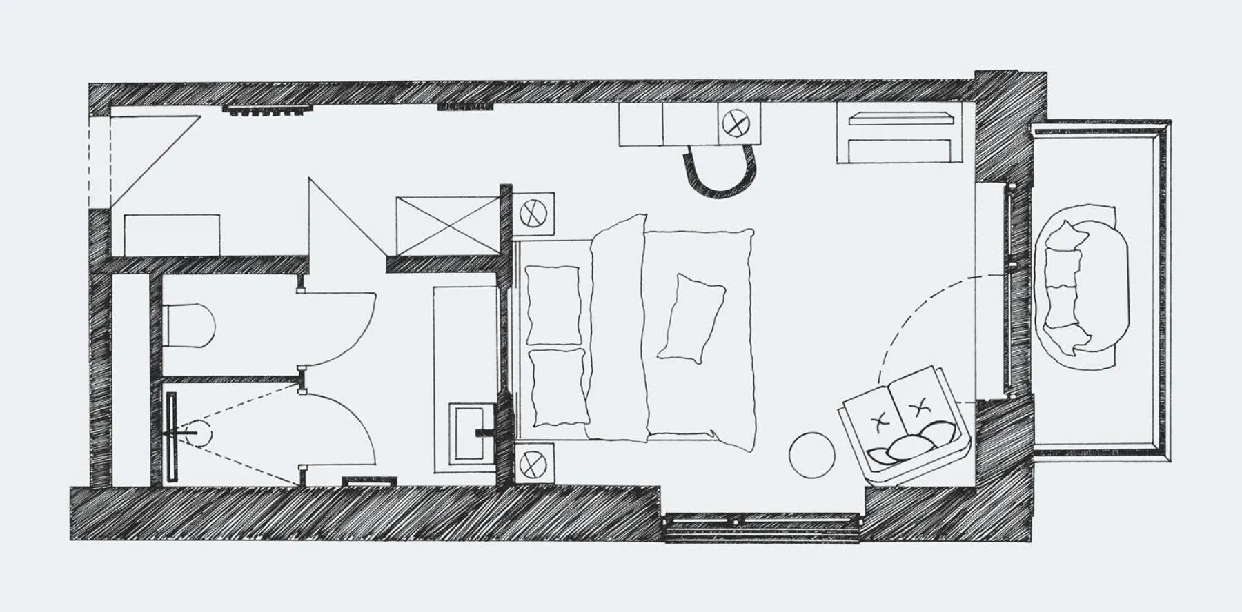 Floor plan in Lighthouse Hotel & Spa