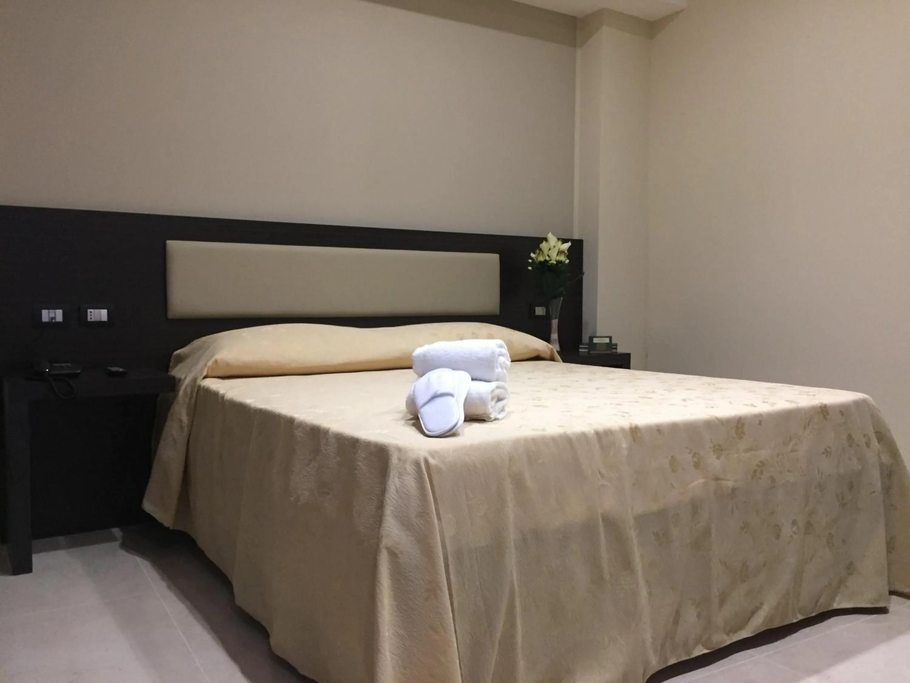 Bed in Grand Hotel Royal