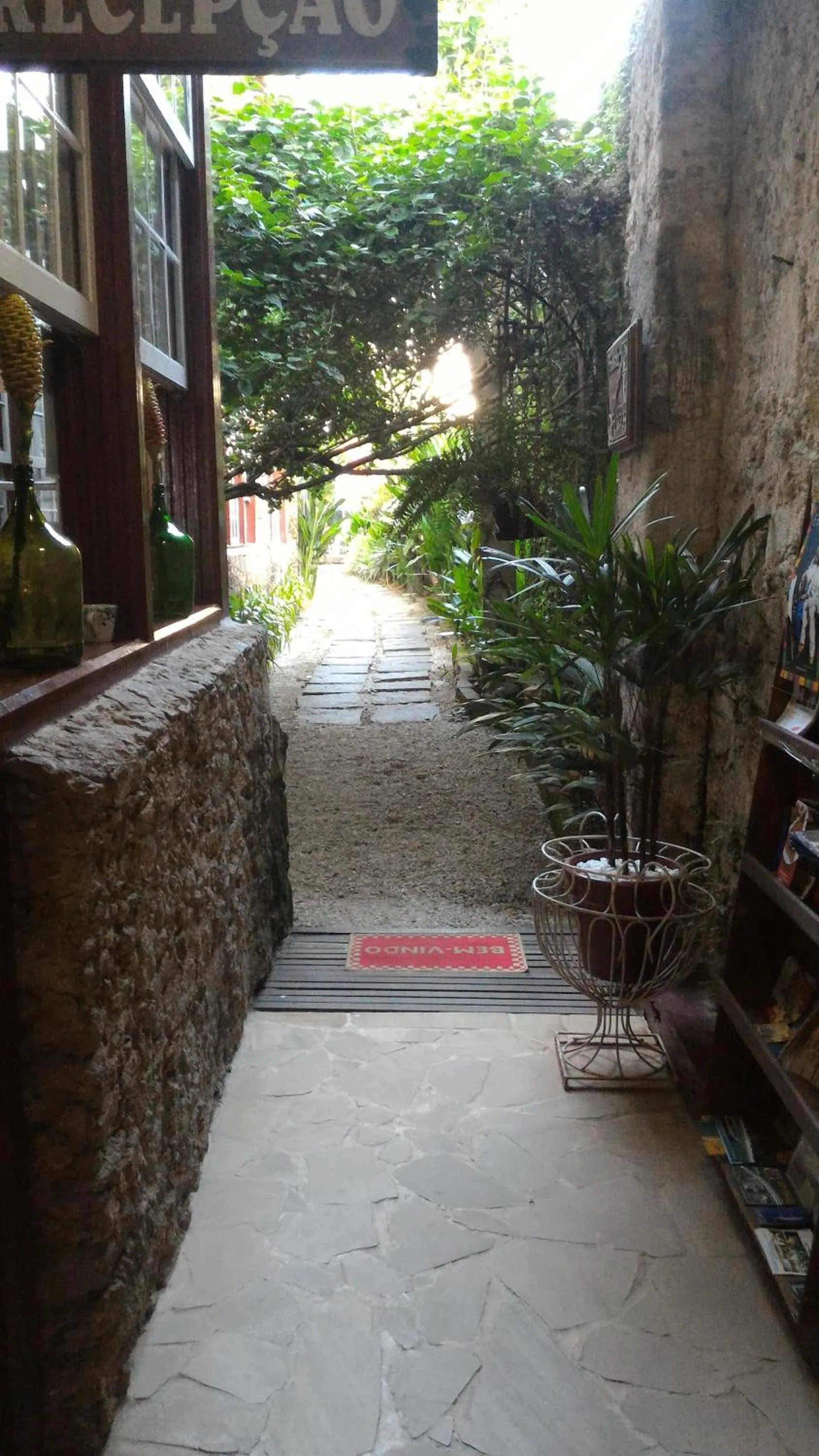 Lobby or reception in Pousada Arte Colonial - Casarão Histórico do Séc XVIII - Lancha Própria