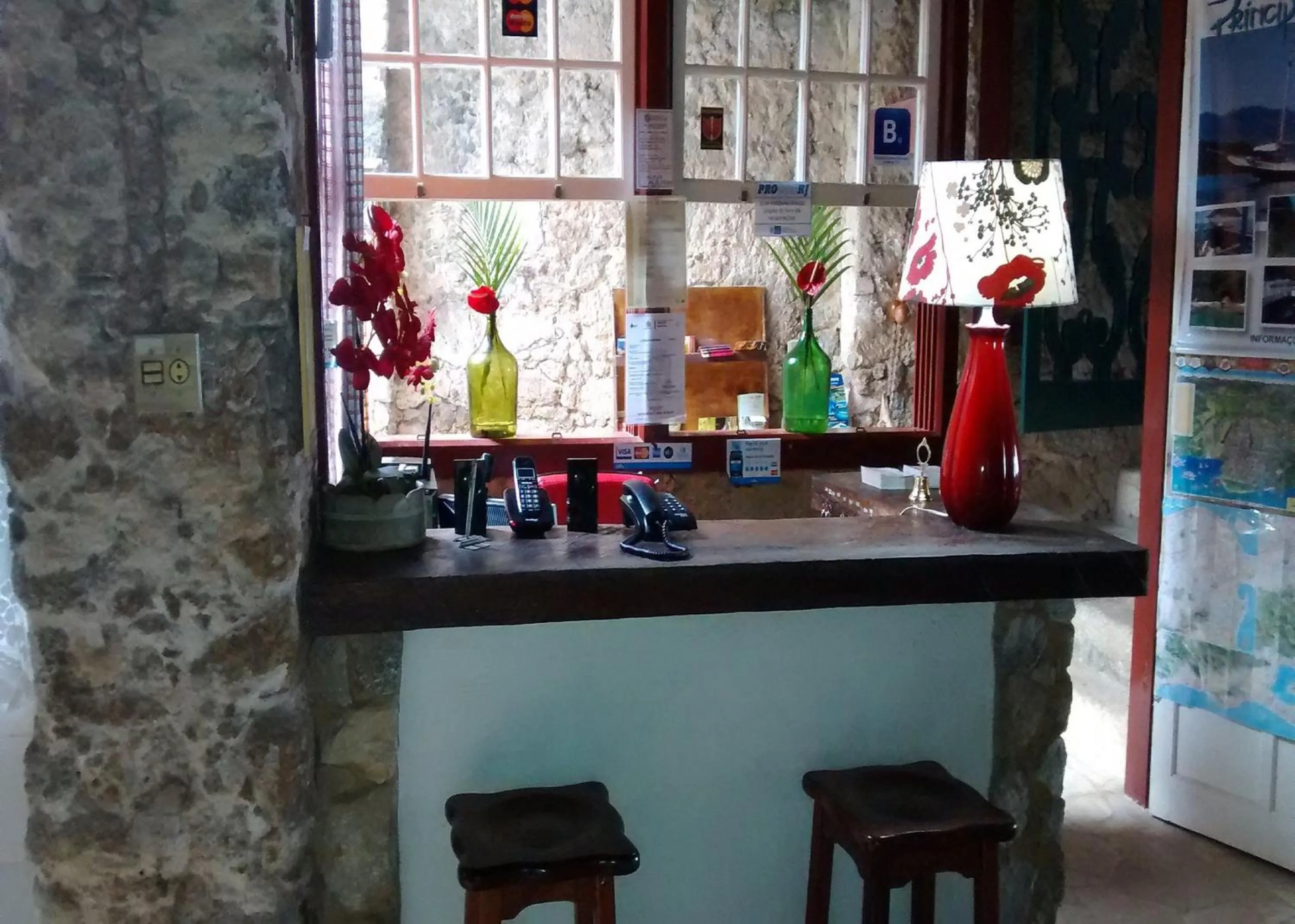 Lobby or reception in Pousada Arte Colonial - Casarão Histórico do Séc XVIII - Lancha Própria