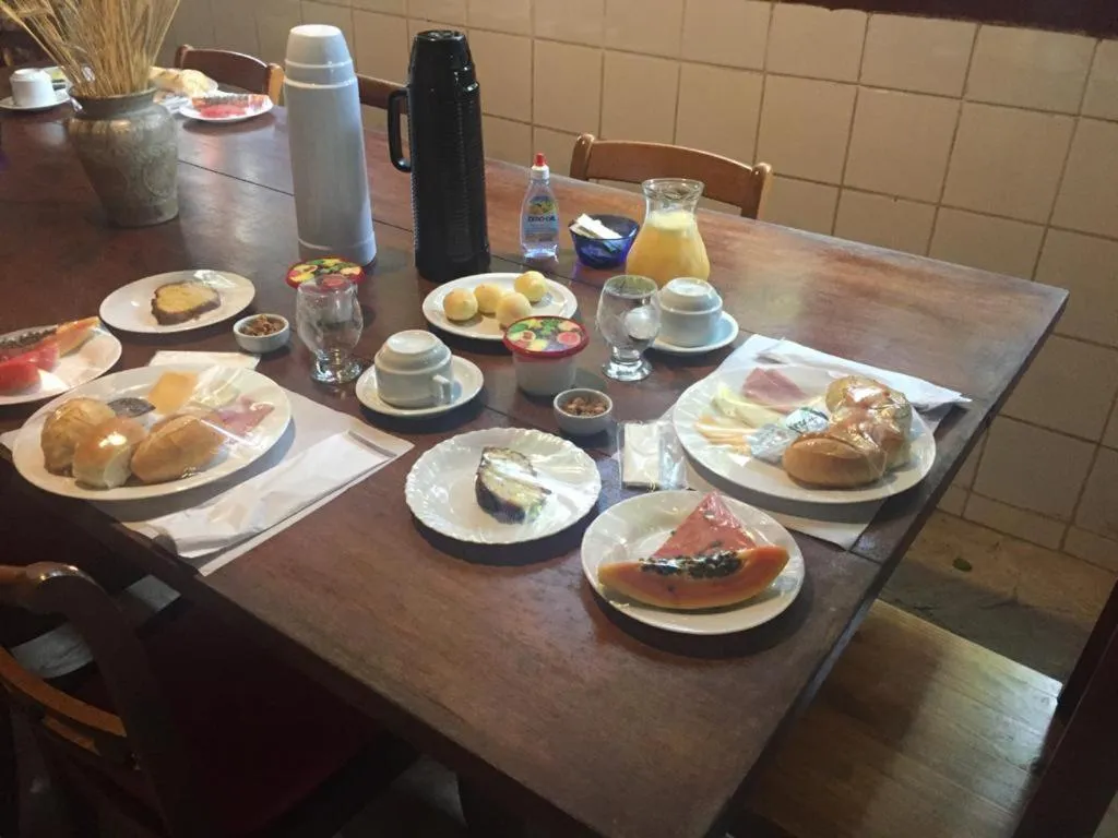 Continental breakfast in Pousada Arte Colonial - Casarão Histórico do Séc XVIII - Lancha Própria