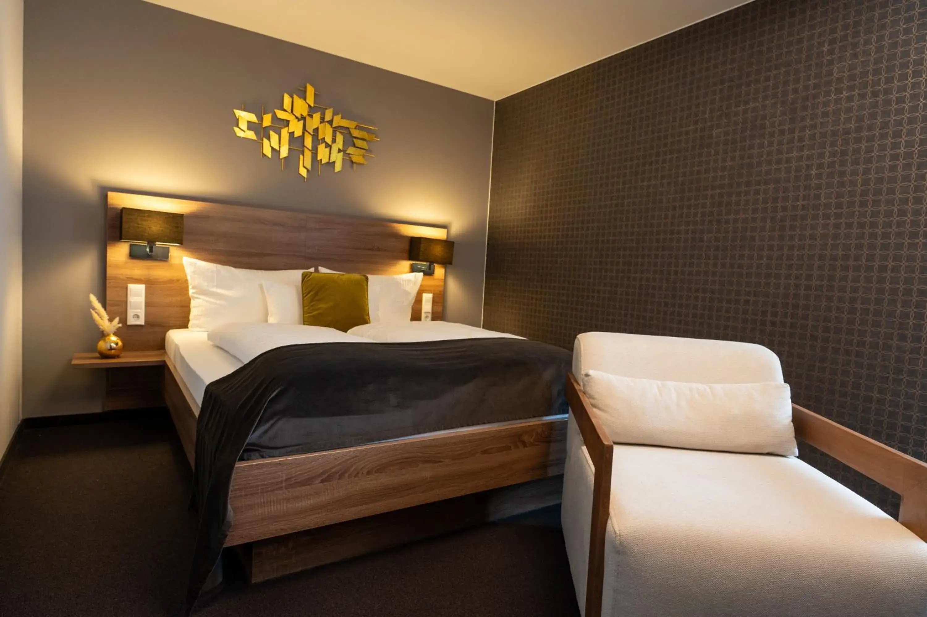 Deluxe Double Room with Mini-Fridge in V Boutique Hotel Böblingen Deluxe Double Room with Mini-Fridge in V Boutique Hotel Böblingen