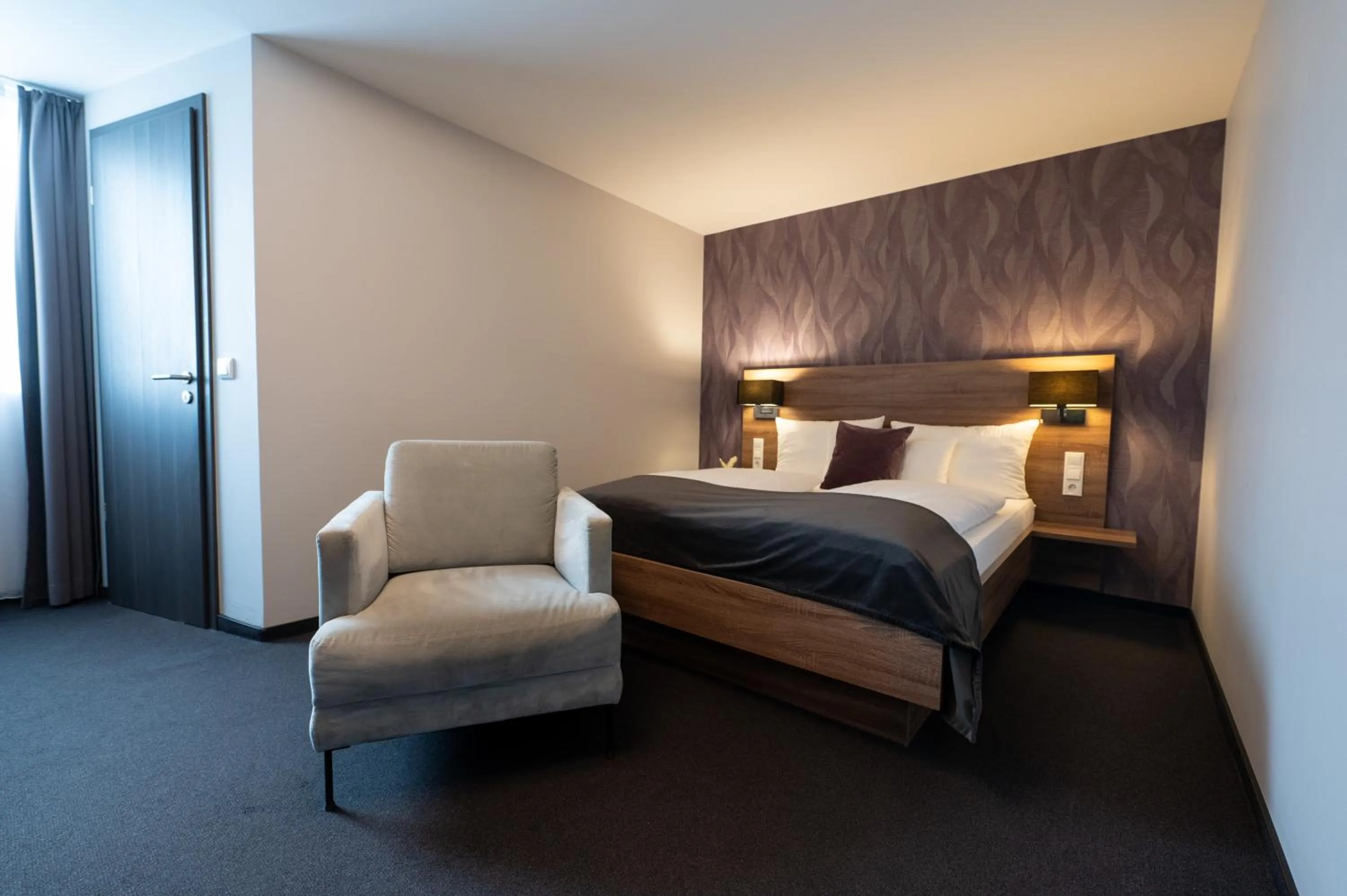 Bed in V Boutique Hotel Böblingen