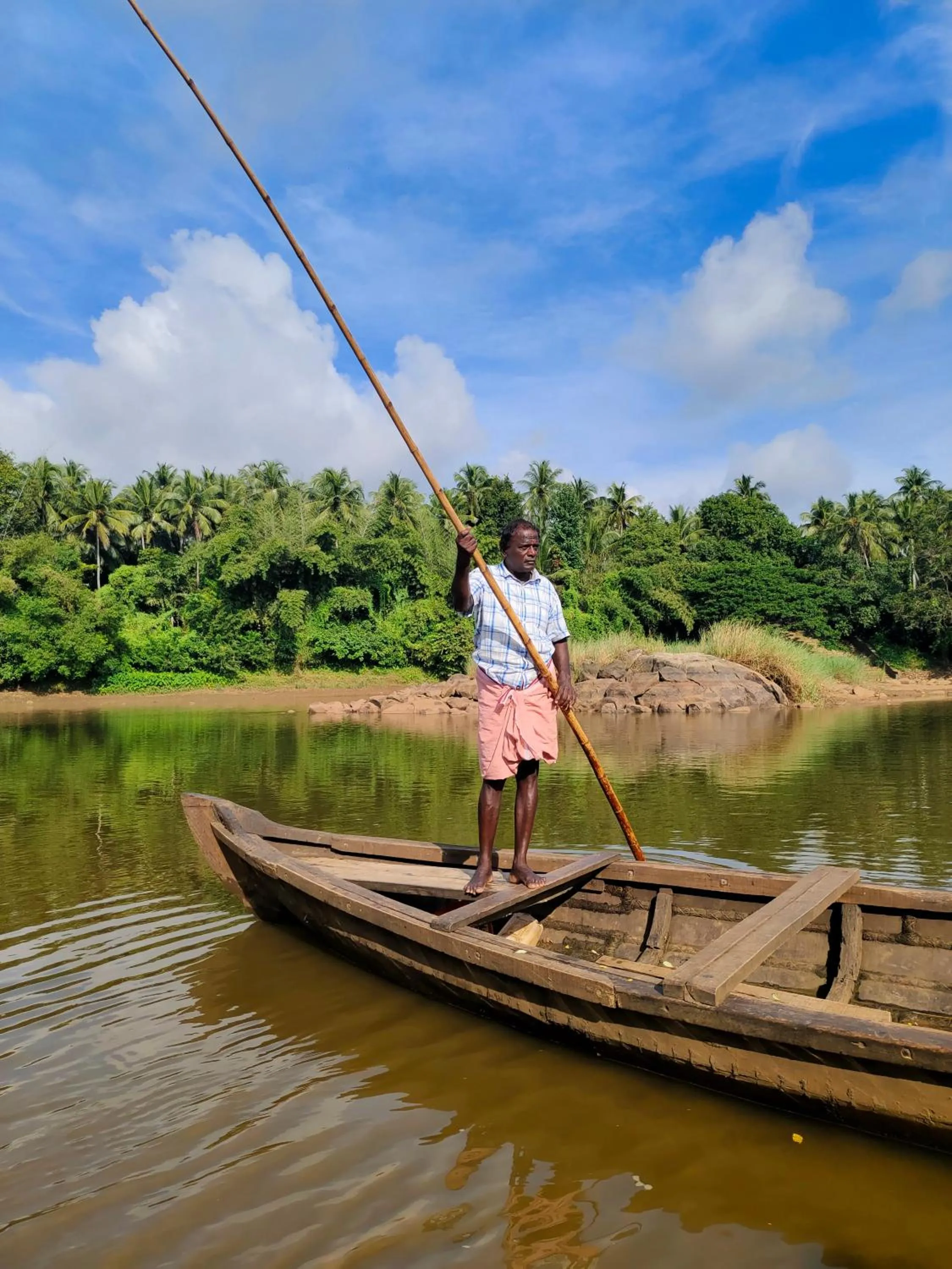 Canoeing in Anamala Serenity Homestay Kerala