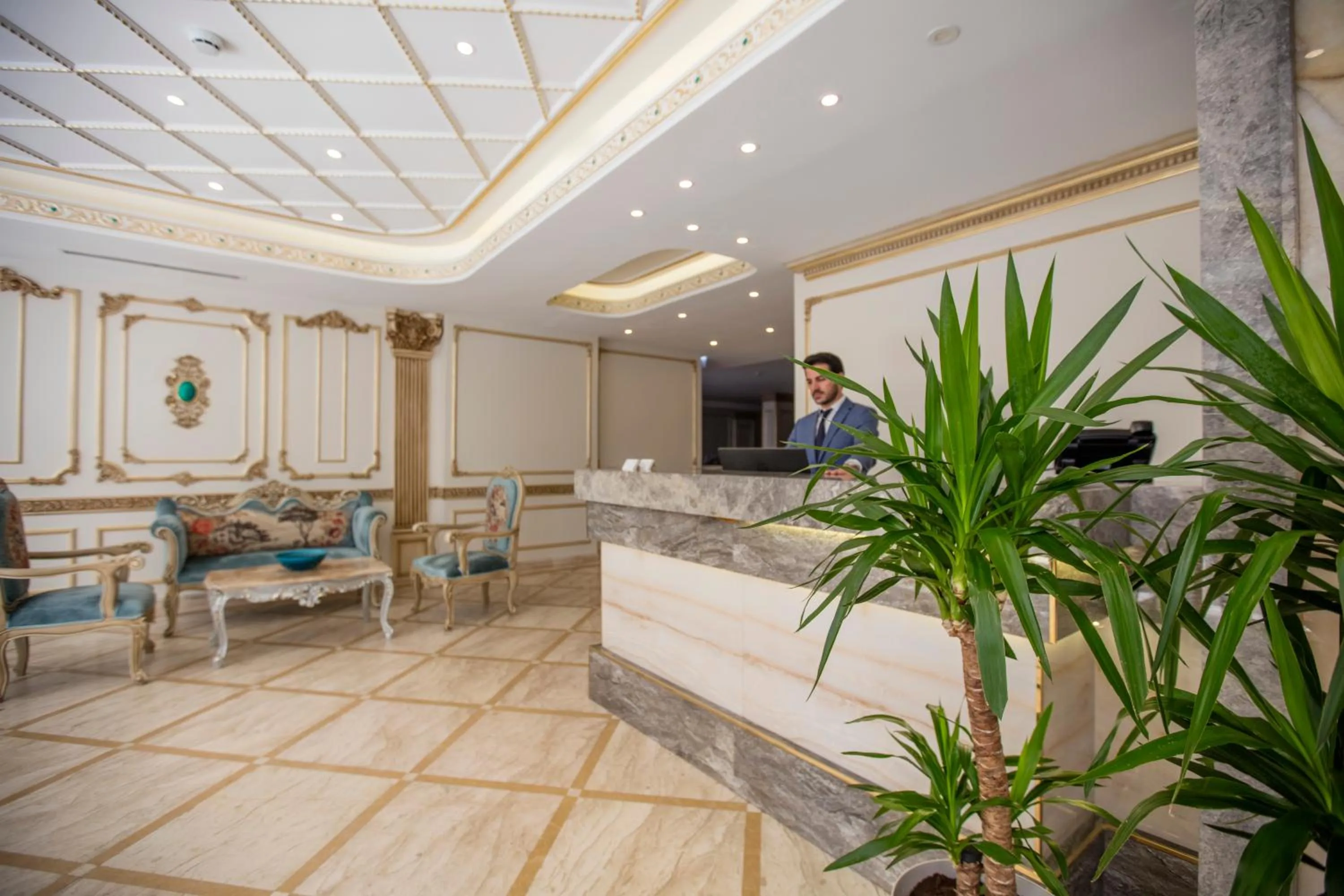 Lobby or reception in Palde Hotel & Spa
