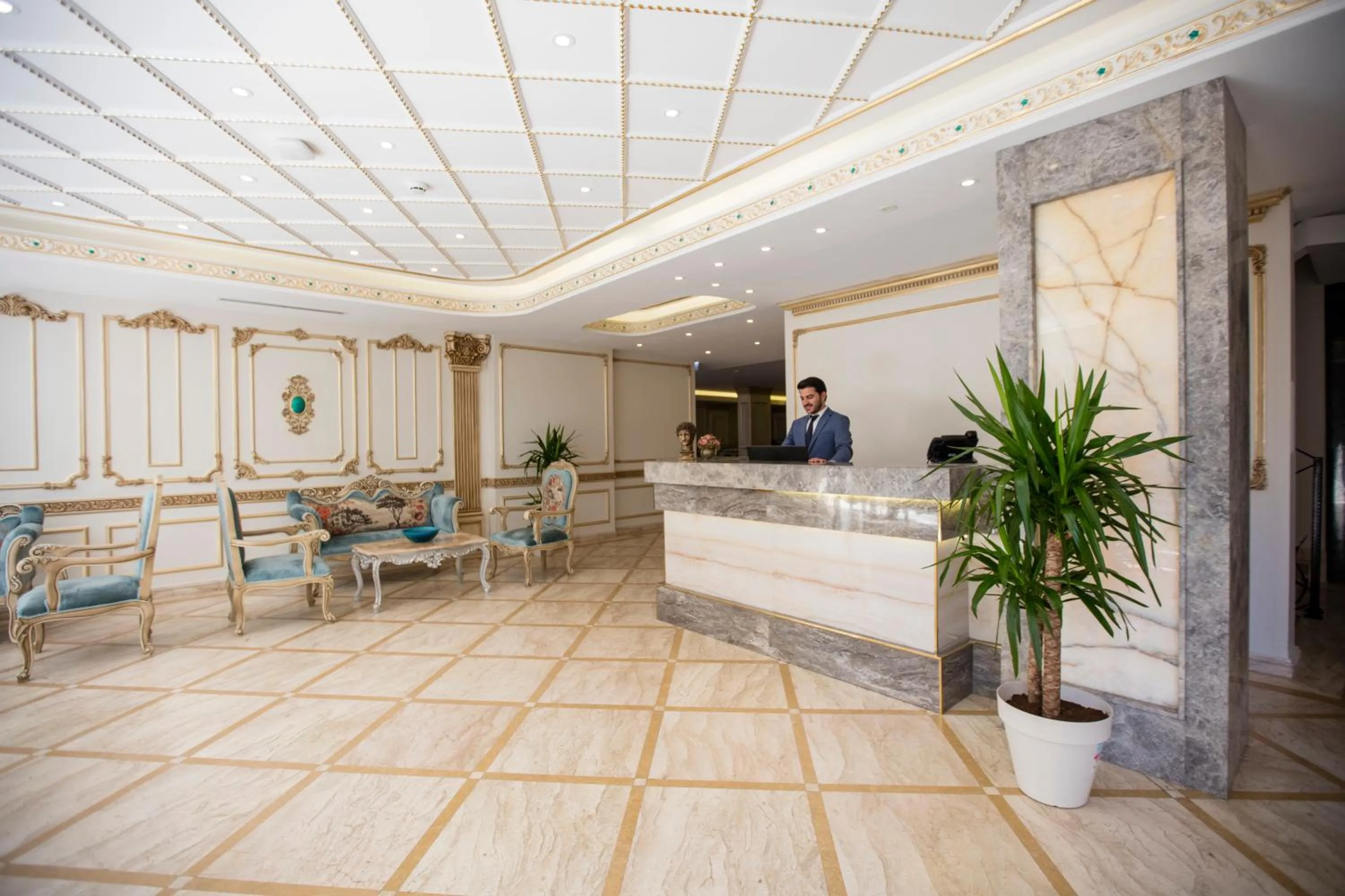 Lobby or reception in Palde Hotel & Spa