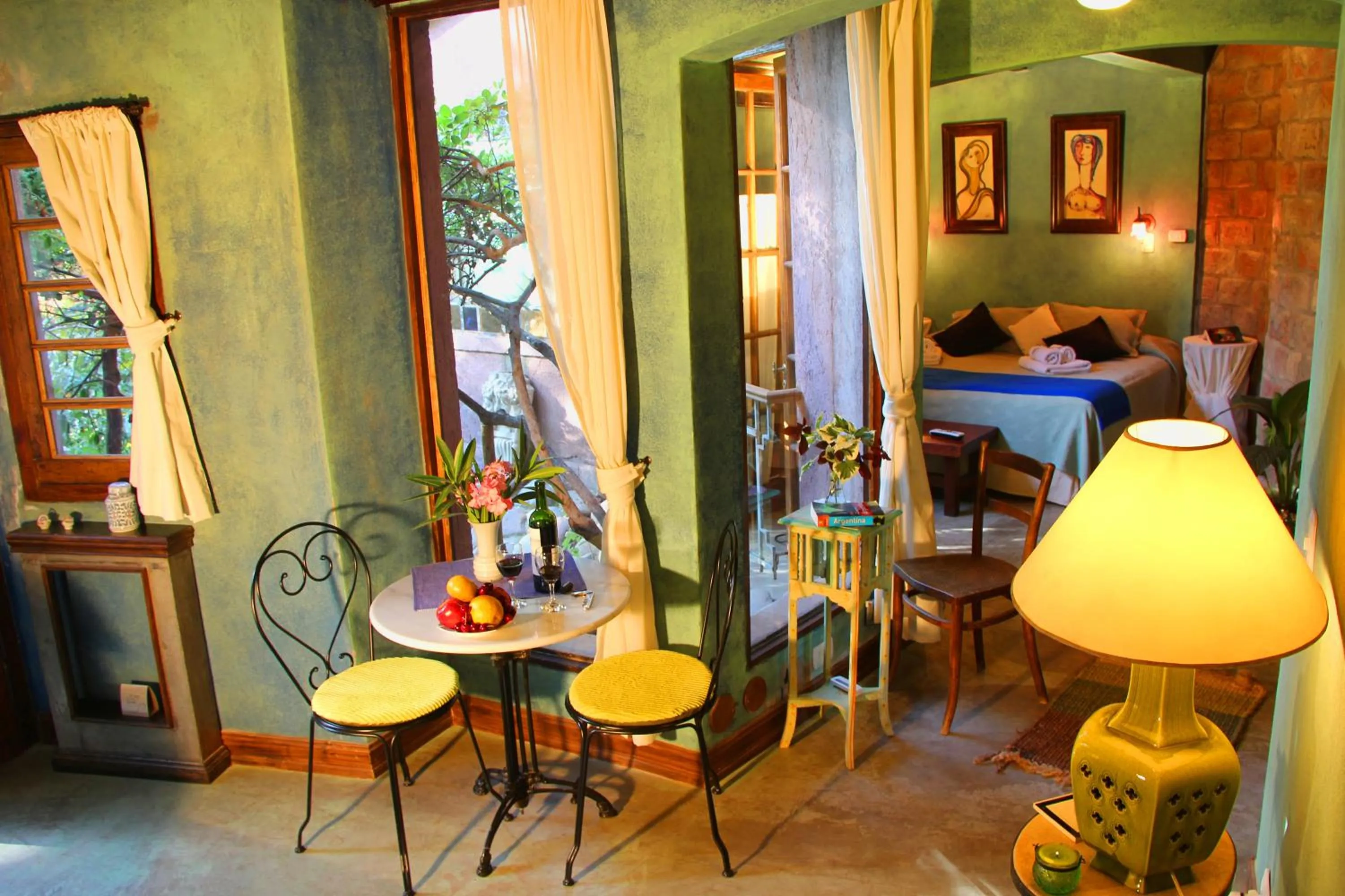 Living room in Casa Glebinias