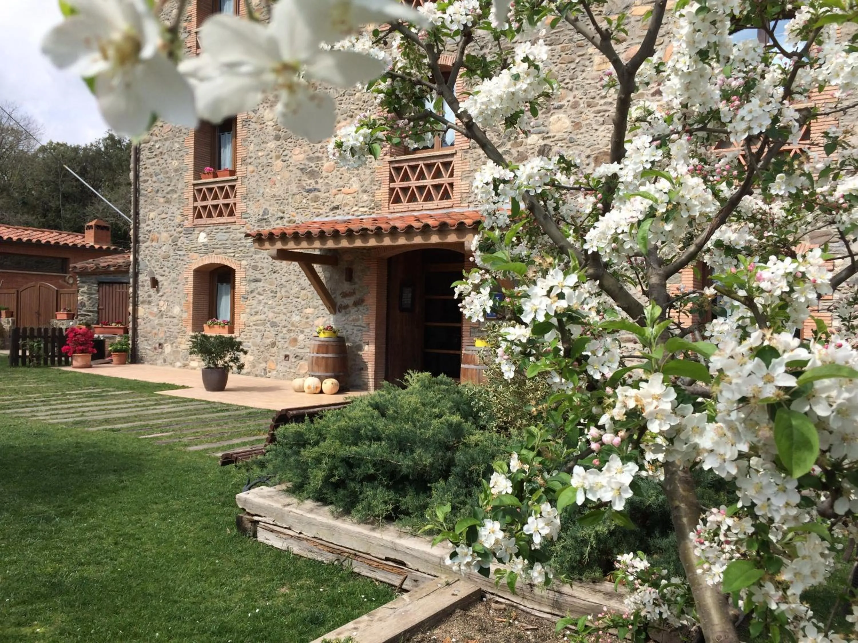 Lobby or reception in Hotel Rural Can Vila