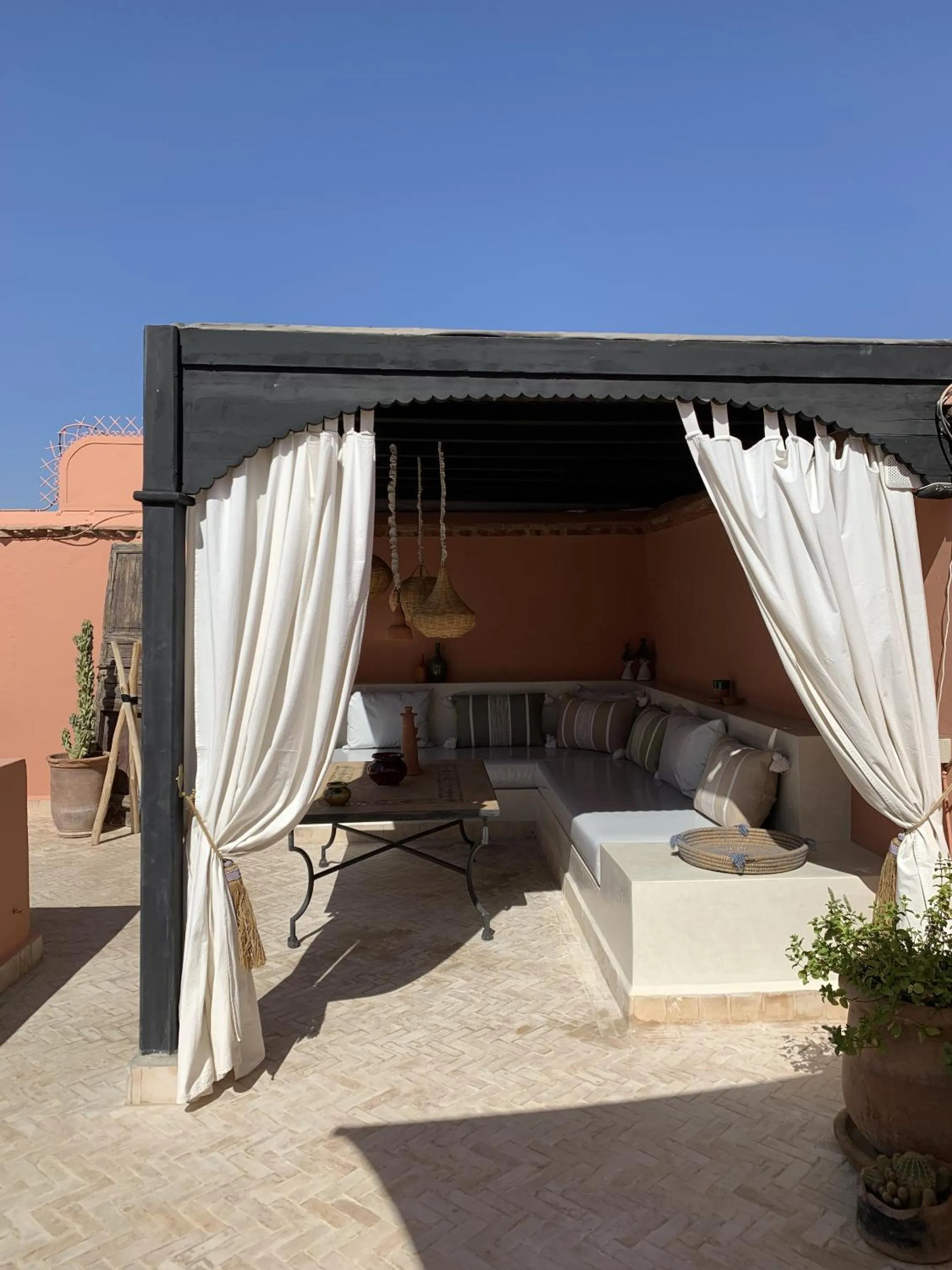 Patio in Riad Sin