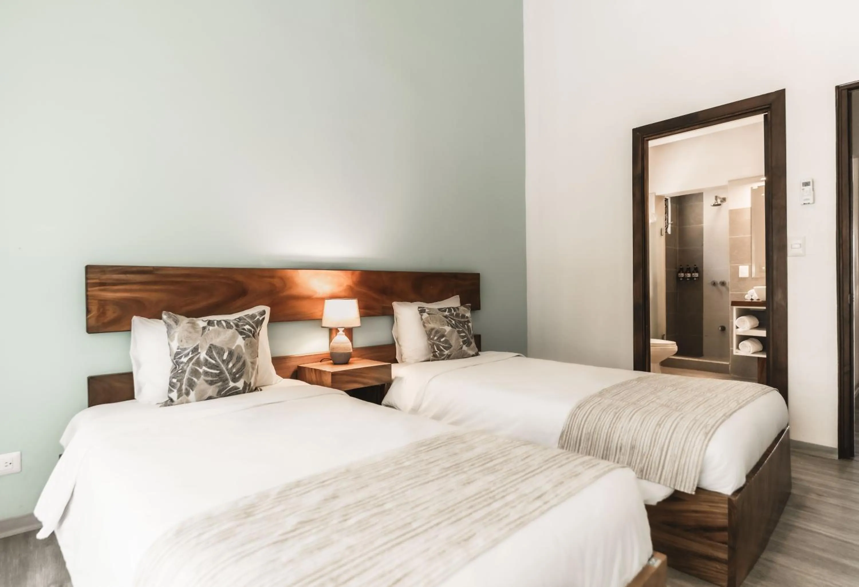 Bed in Bahia del Sol Beach front Boutique Hotel