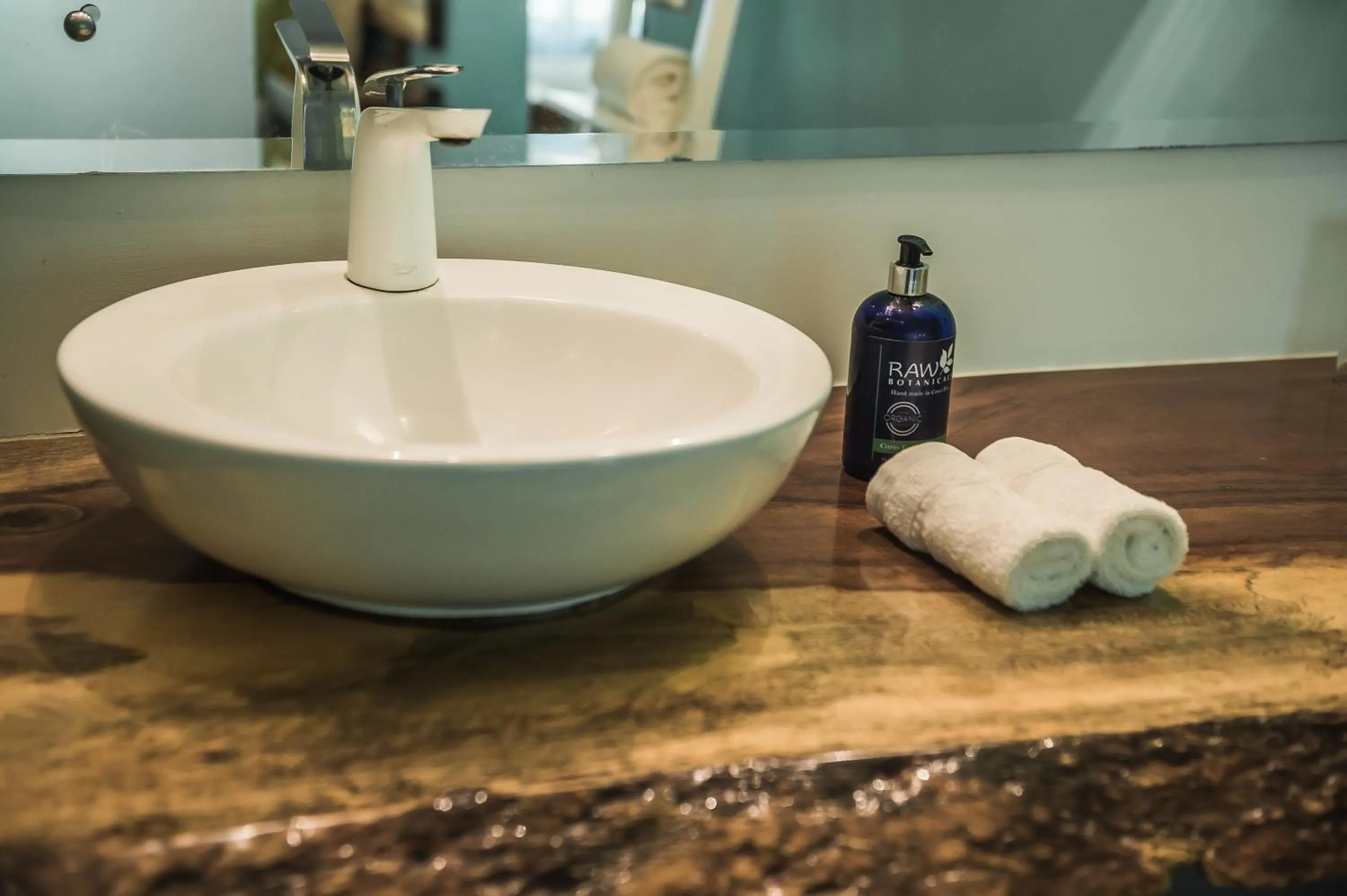 Bathroom in Bahia del Sol Beach front Boutique Hotel
