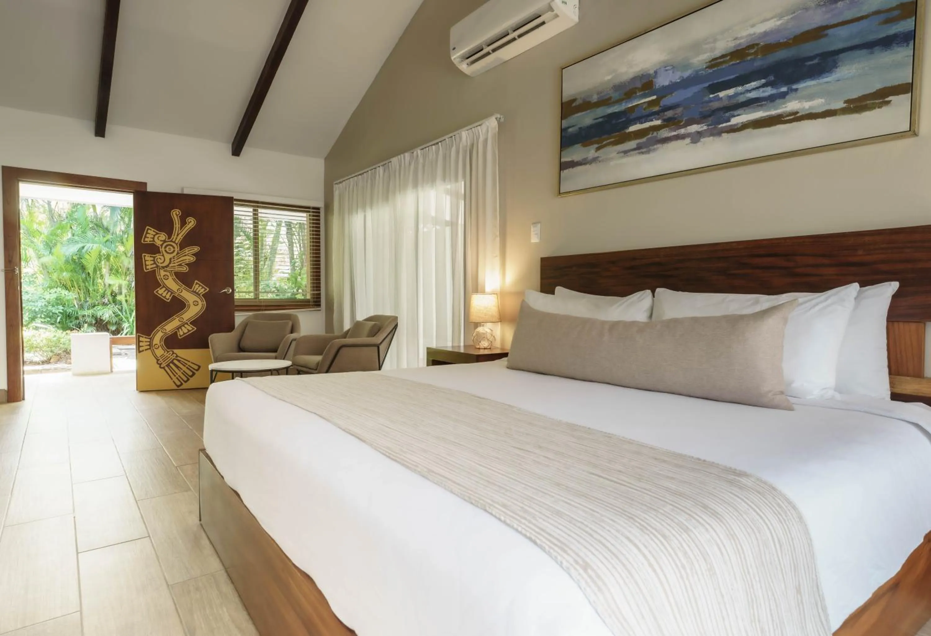 Bed in Bahia del Sol Beach front Boutique Hotel