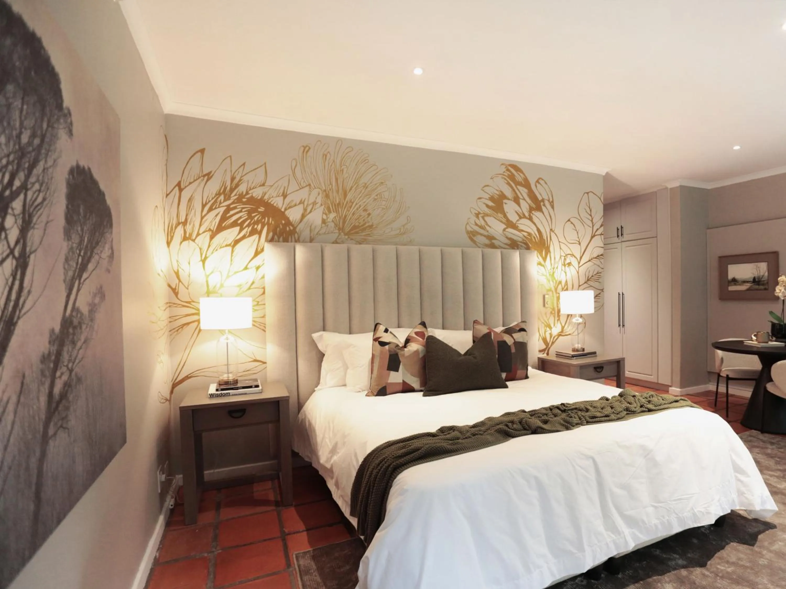 Bed in Sanddrif Stellenbosch Guest Farm