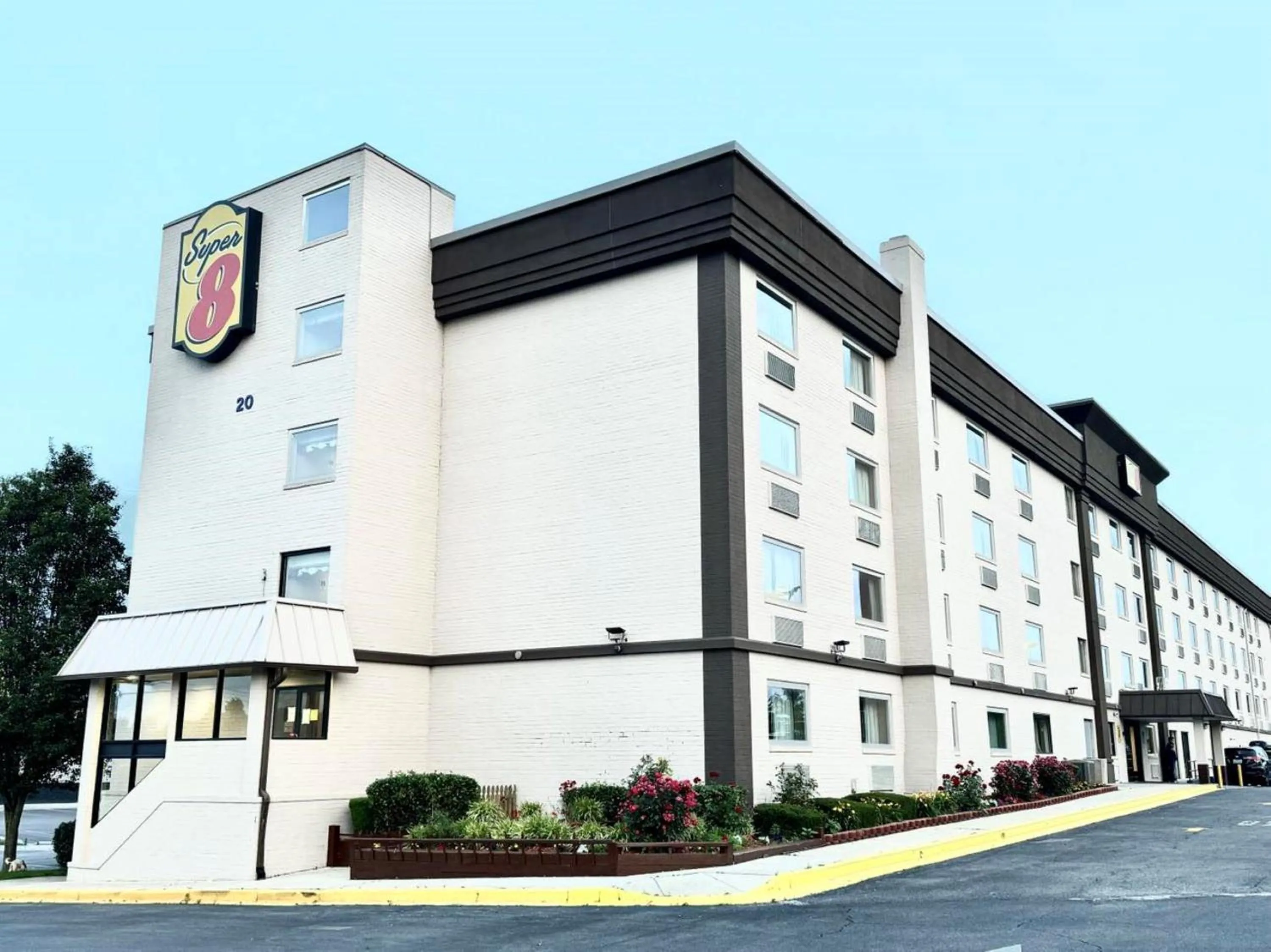 Property building in Super 8 by Wyndham Frederick