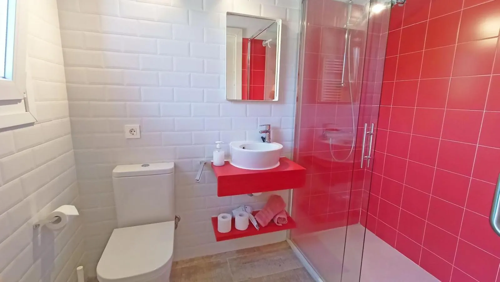 Bathroom in Casa Rural Txokoetxe