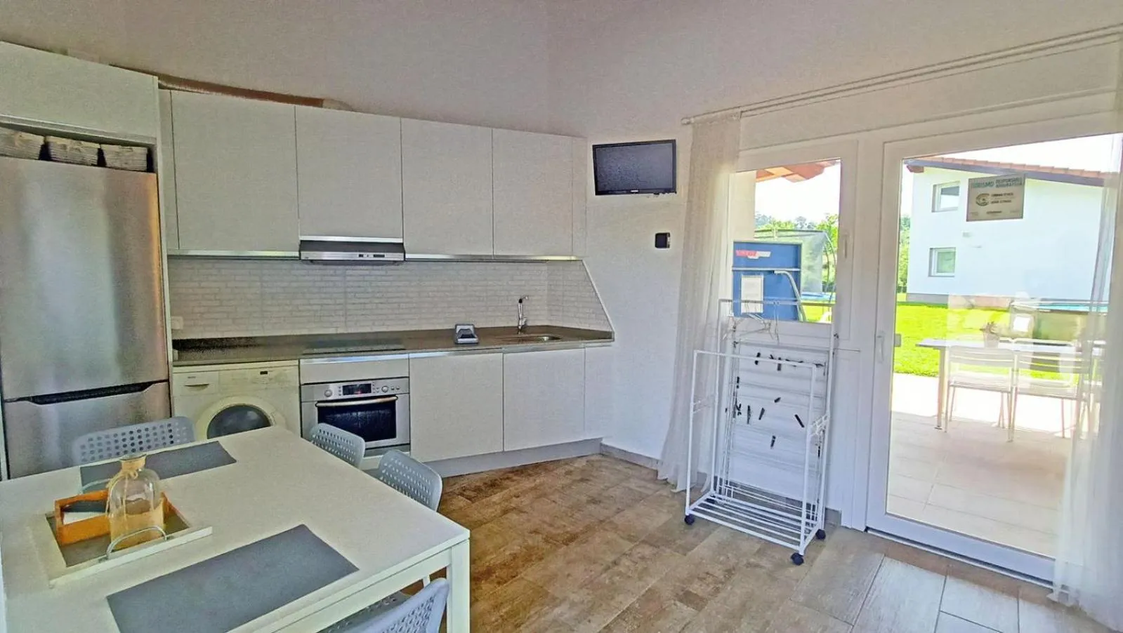 Kitchen or kitchenette in Casa Rural Txokoetxe