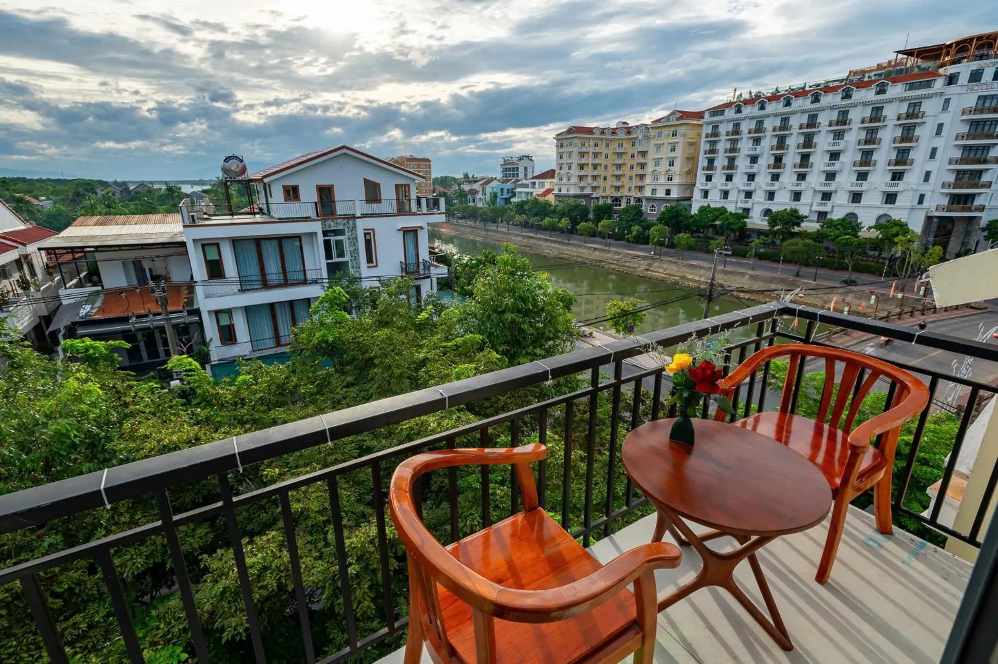 Balcony/Terrace in Hoi An Majestic Villa