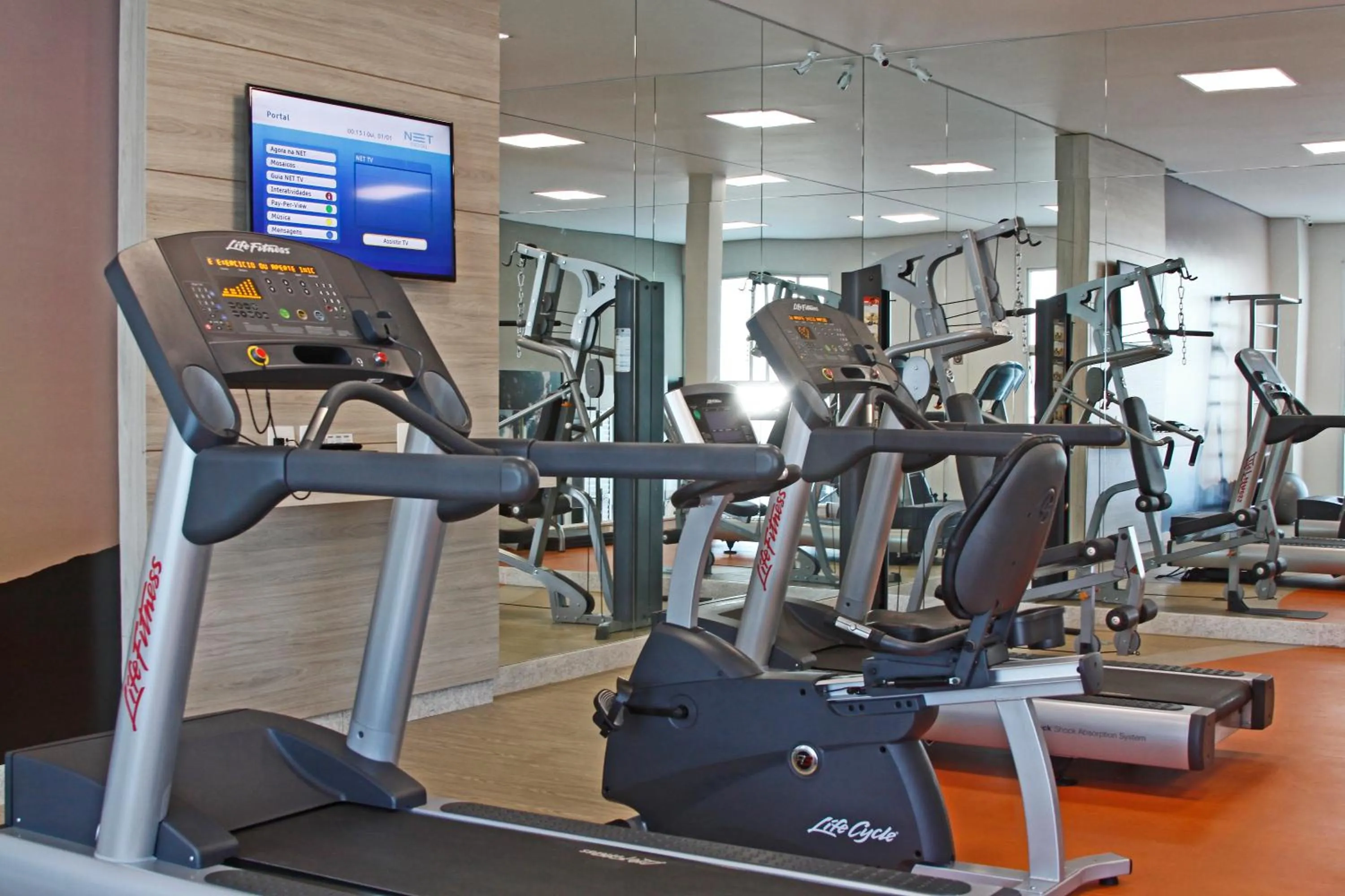 Fitness centre/facilities in Piemonte Hotel