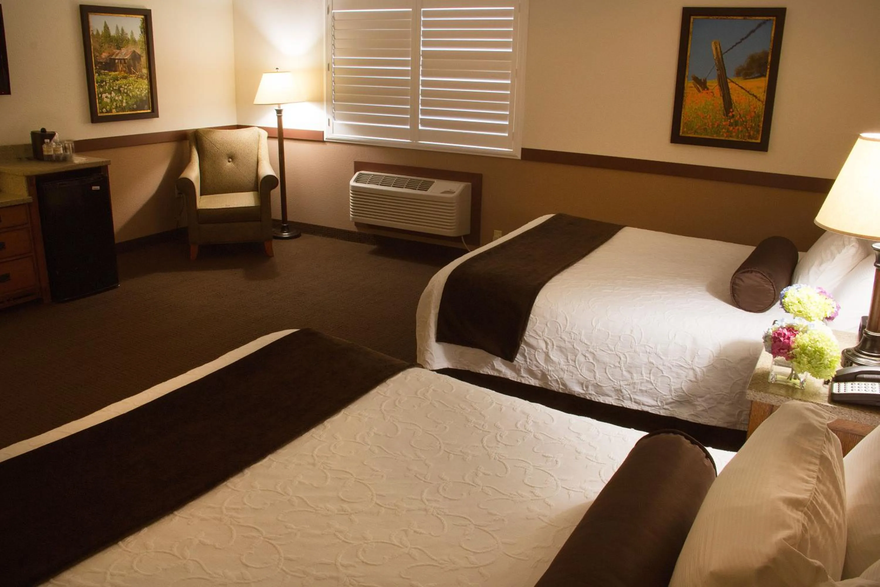 Bed in Jackson Rancheria Casino Resort