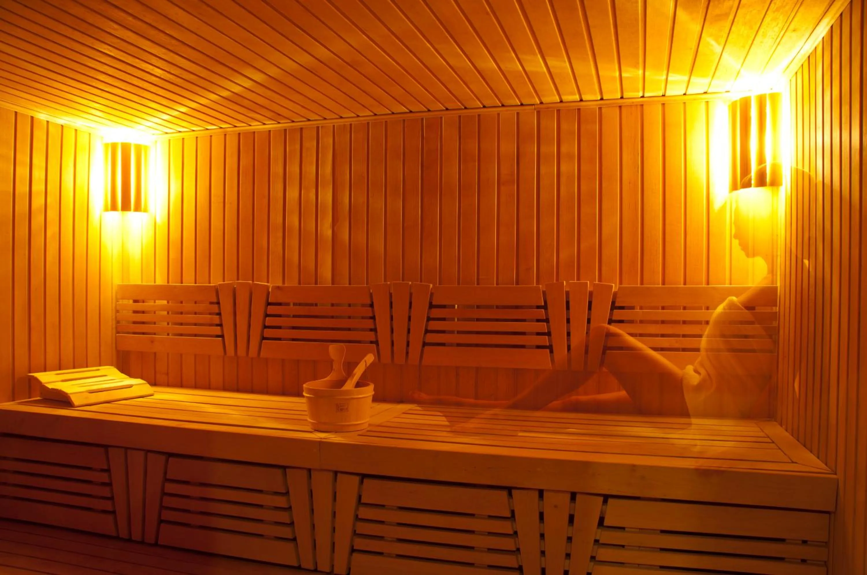 Sauna in Donatello Boutique Hotel