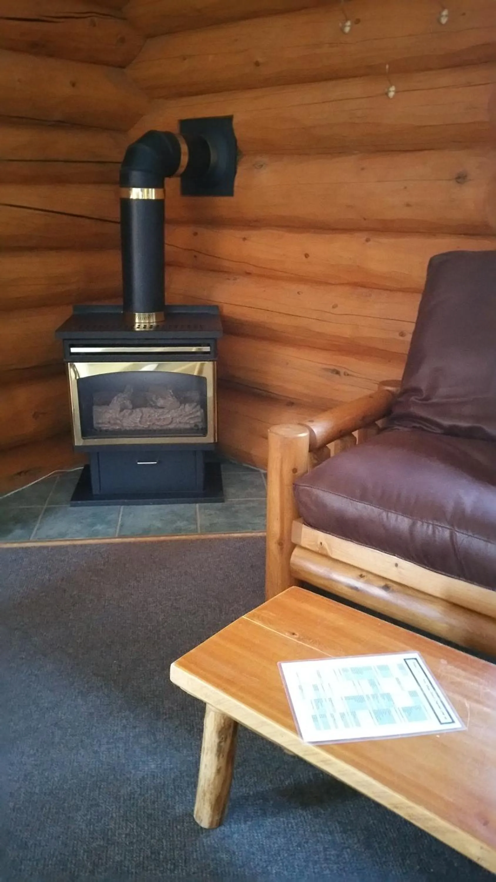 Living room in Twin Peaks Resort