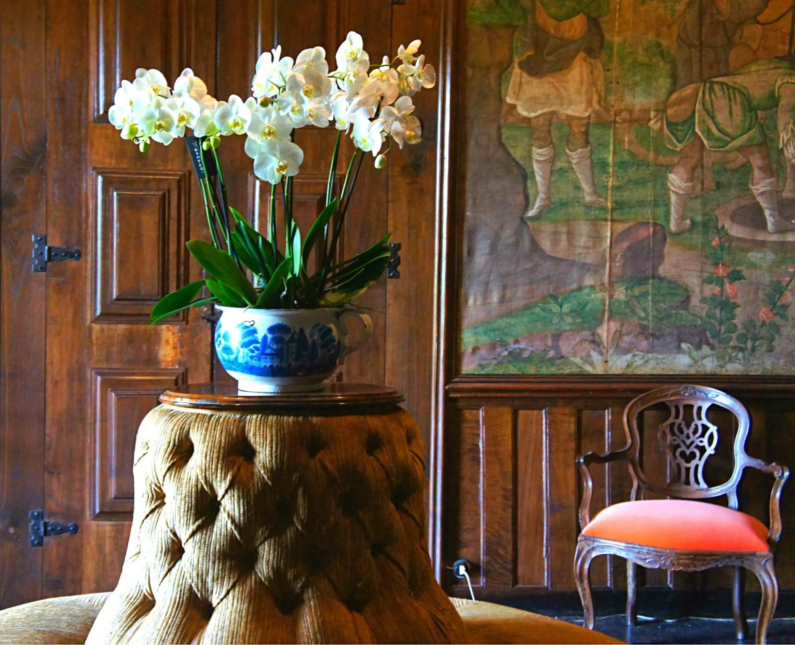 Decorative detail in Casa de Sezim