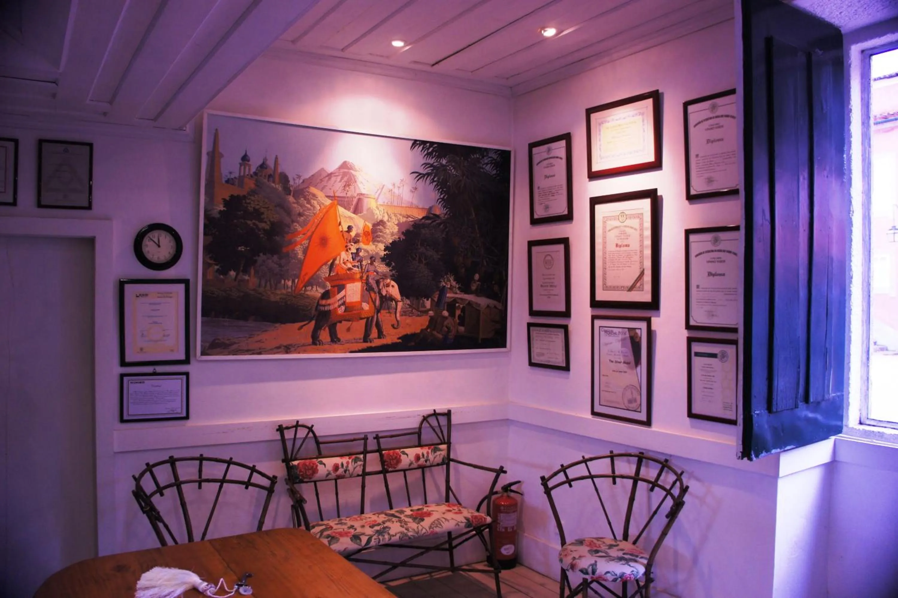 Lobby or reception in Casa de Sezim