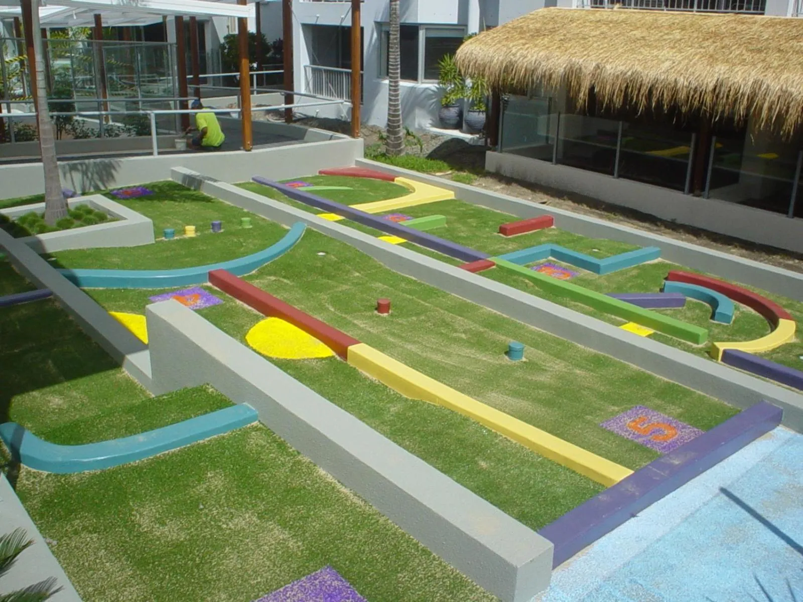 Minigolf in Mariner Shores Club