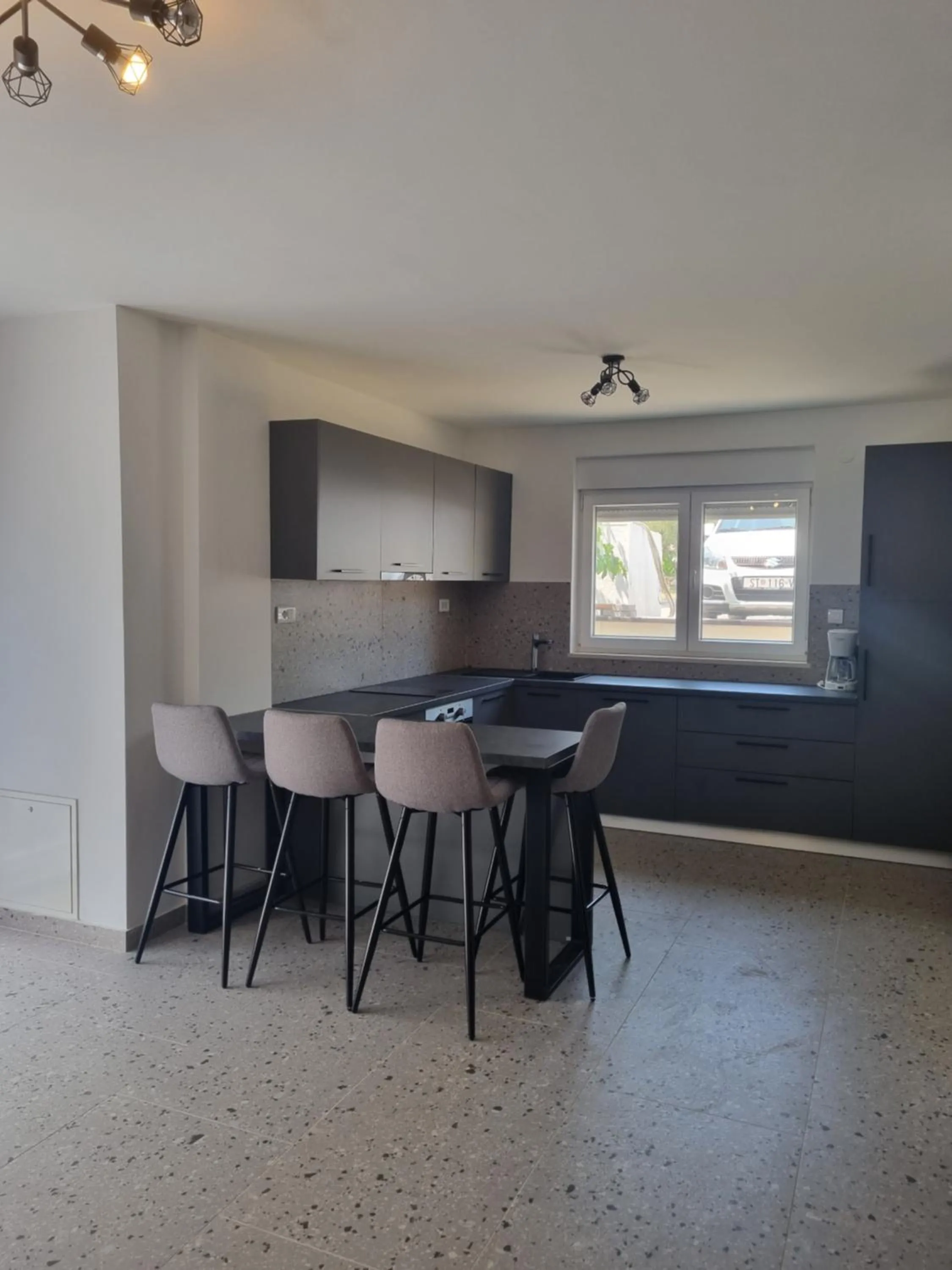 Kitchen or kitchenette in Apartments Ivanov